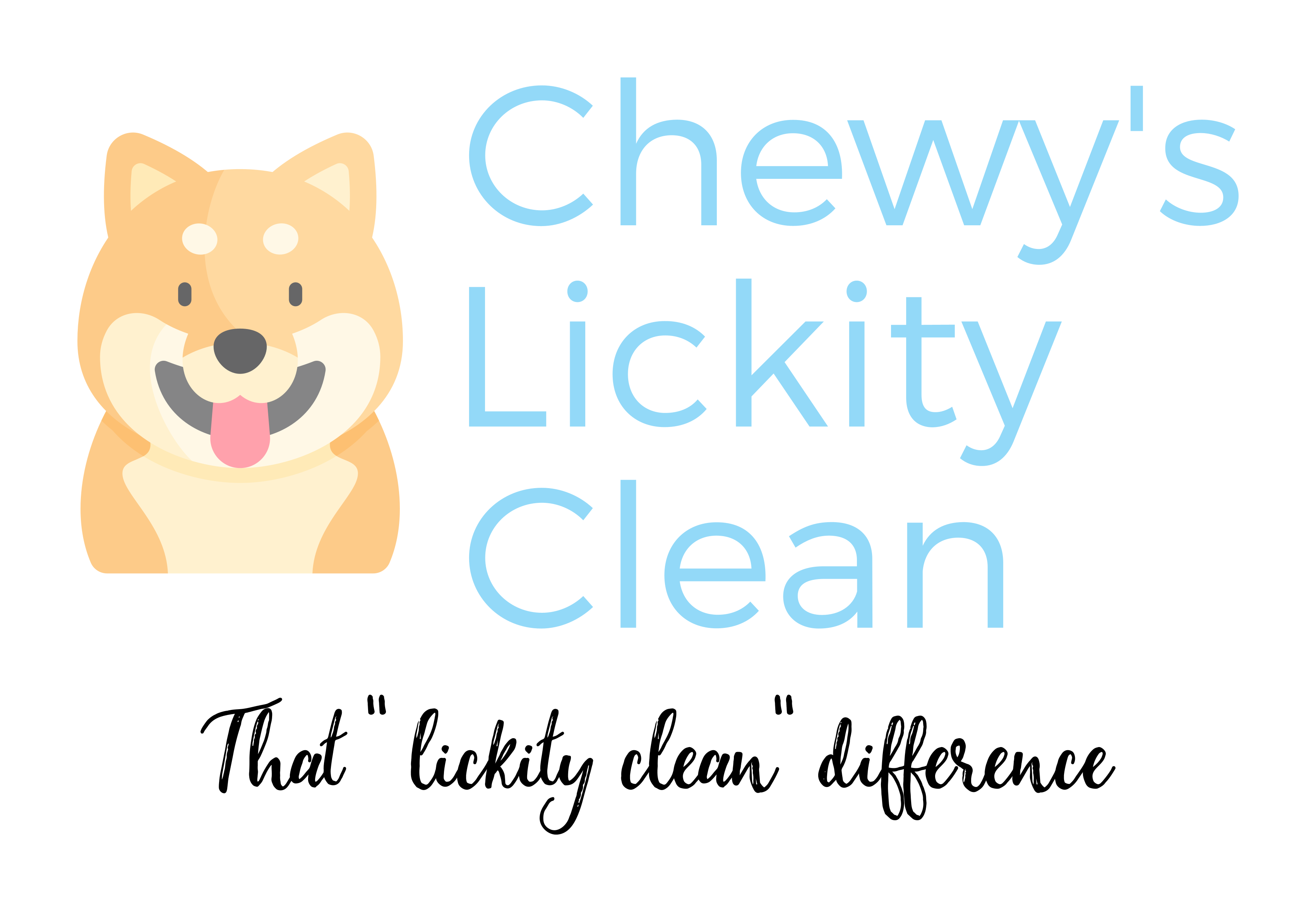 Chewys Lickity Clean Logo