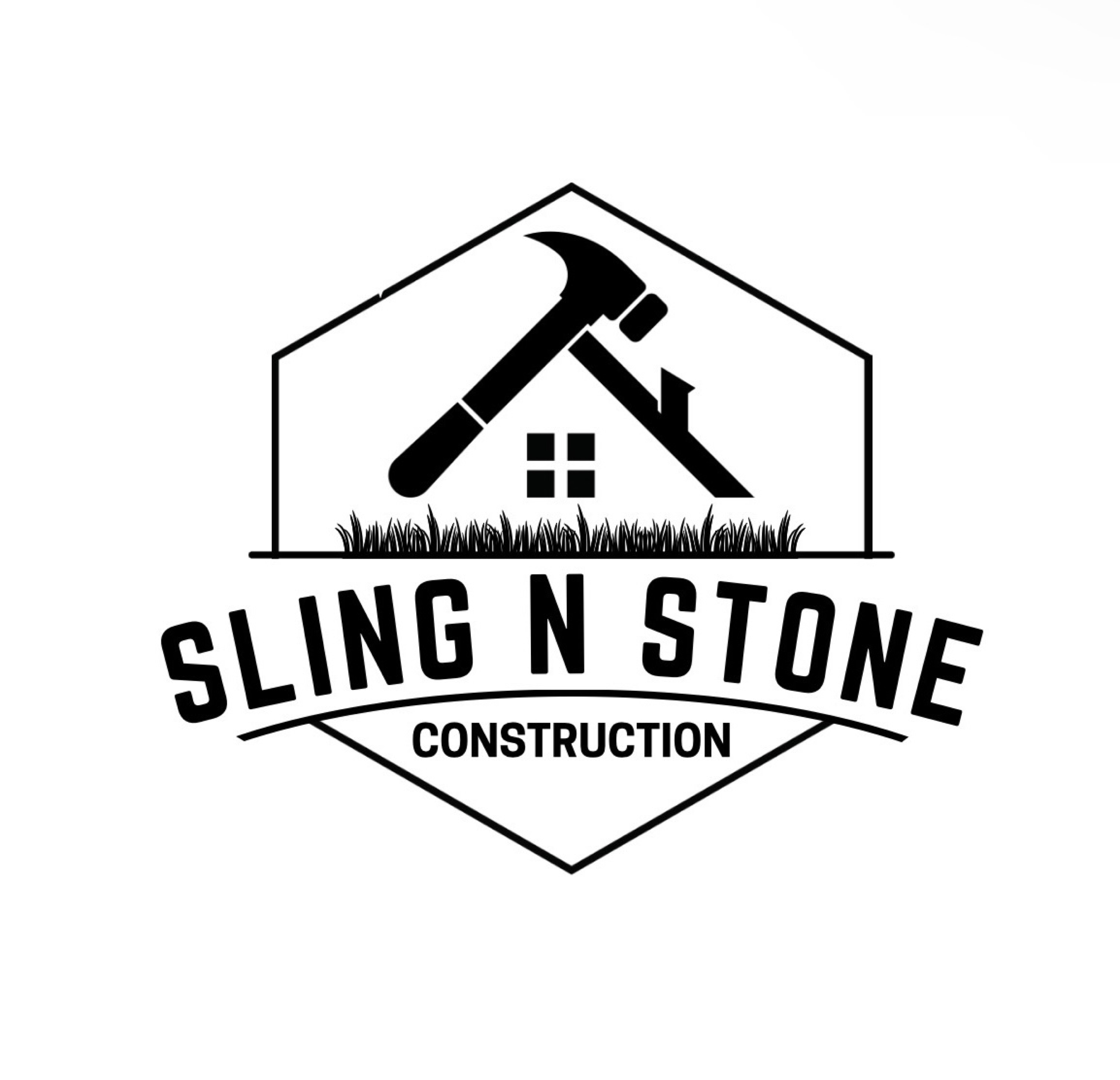 Sling N Stone Construction Logo