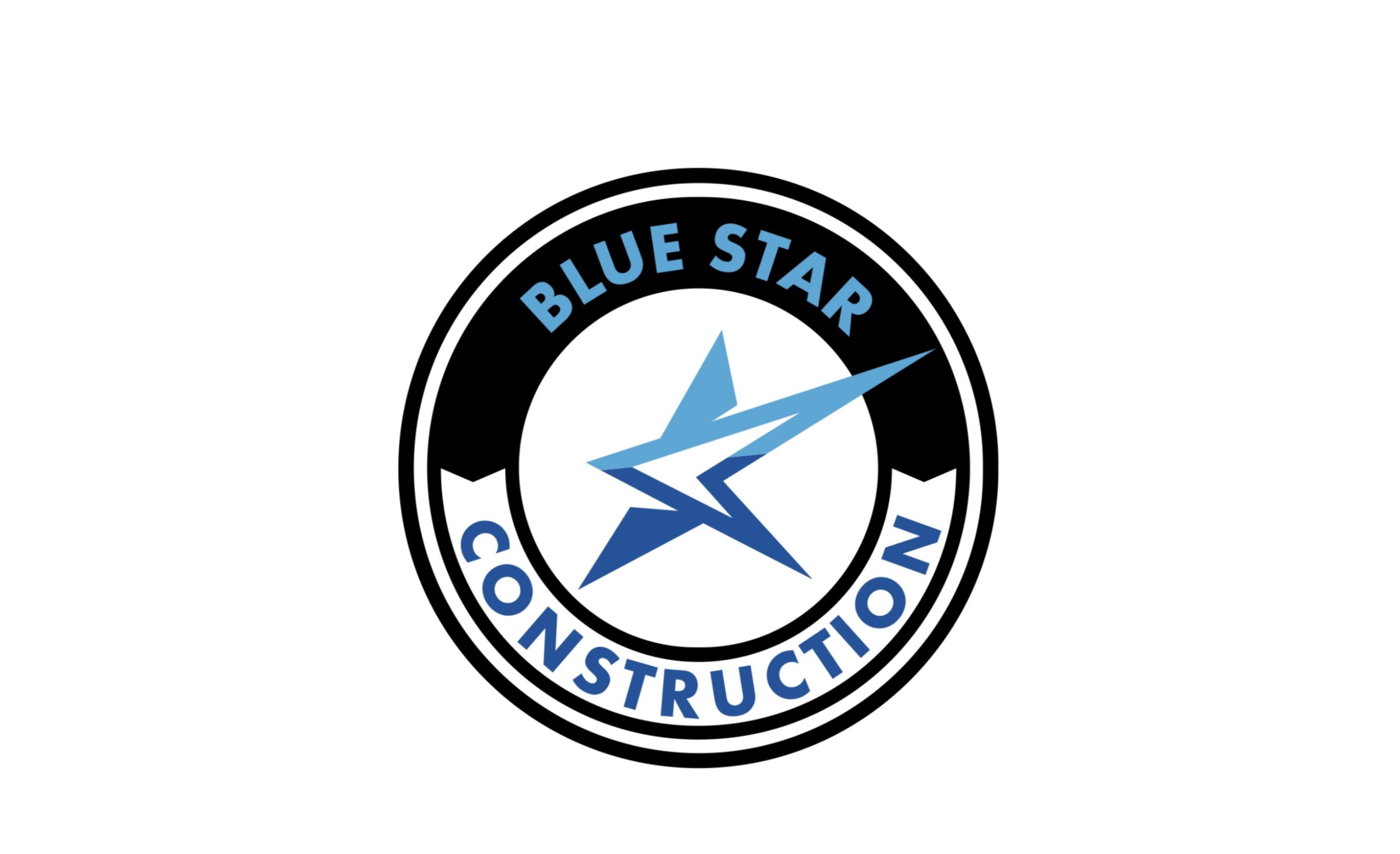 BlueStar Construction Logo