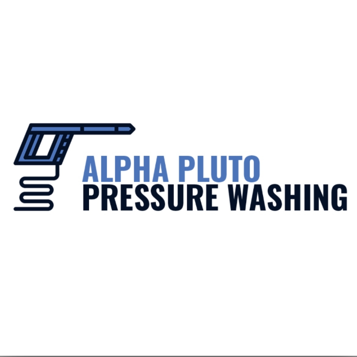Alpha Pluto Pressurewashing Logo