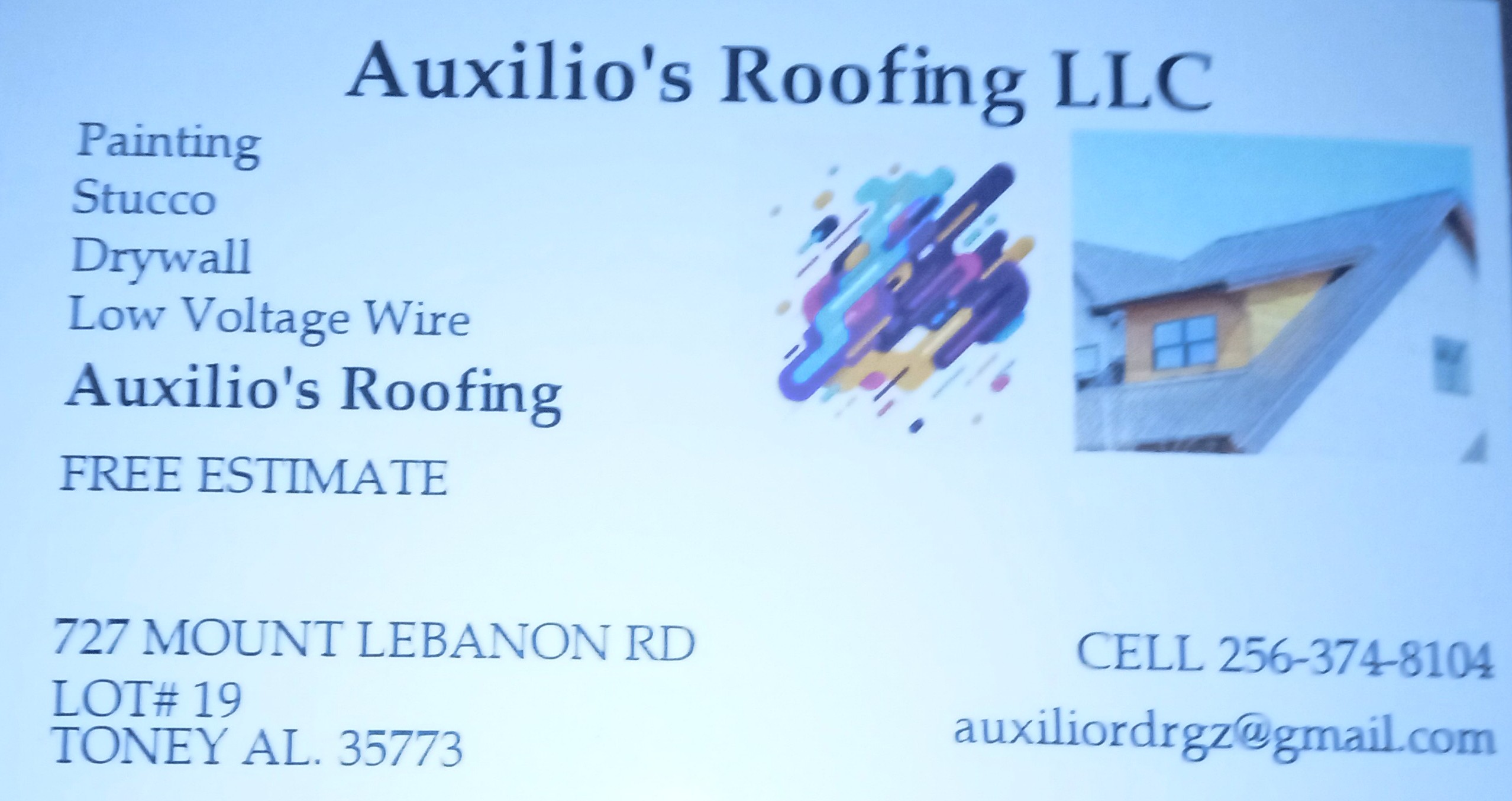 Auxilios Roofing Logo
