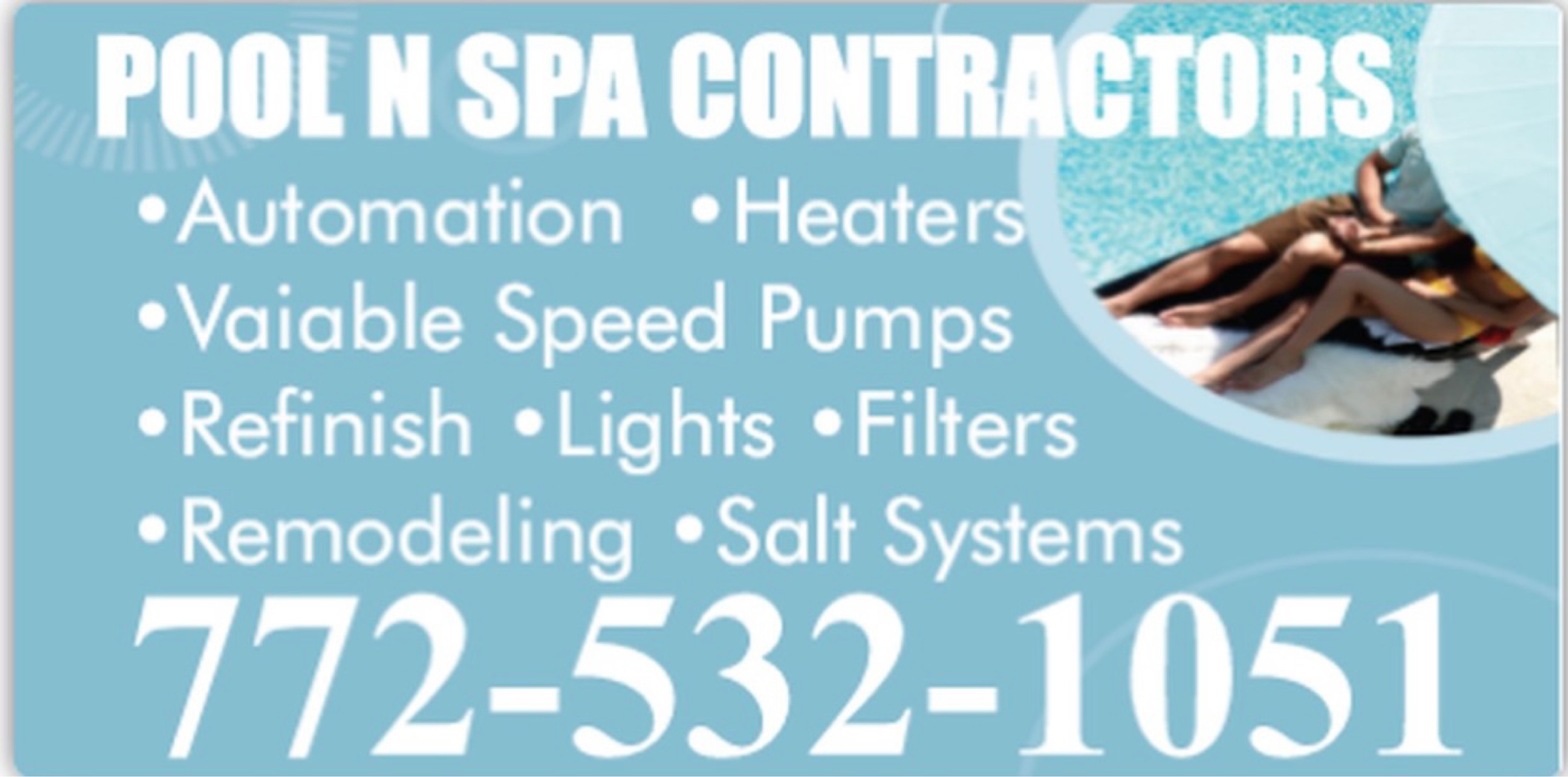 Pool N Spa Contractors Logo