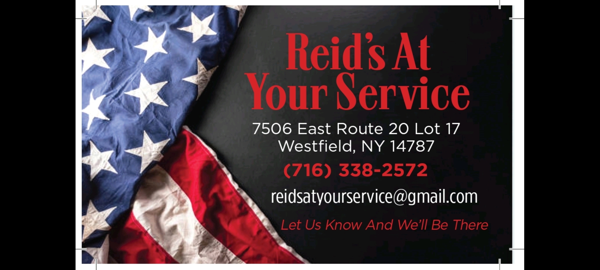 Reid's At Your Service Logo
