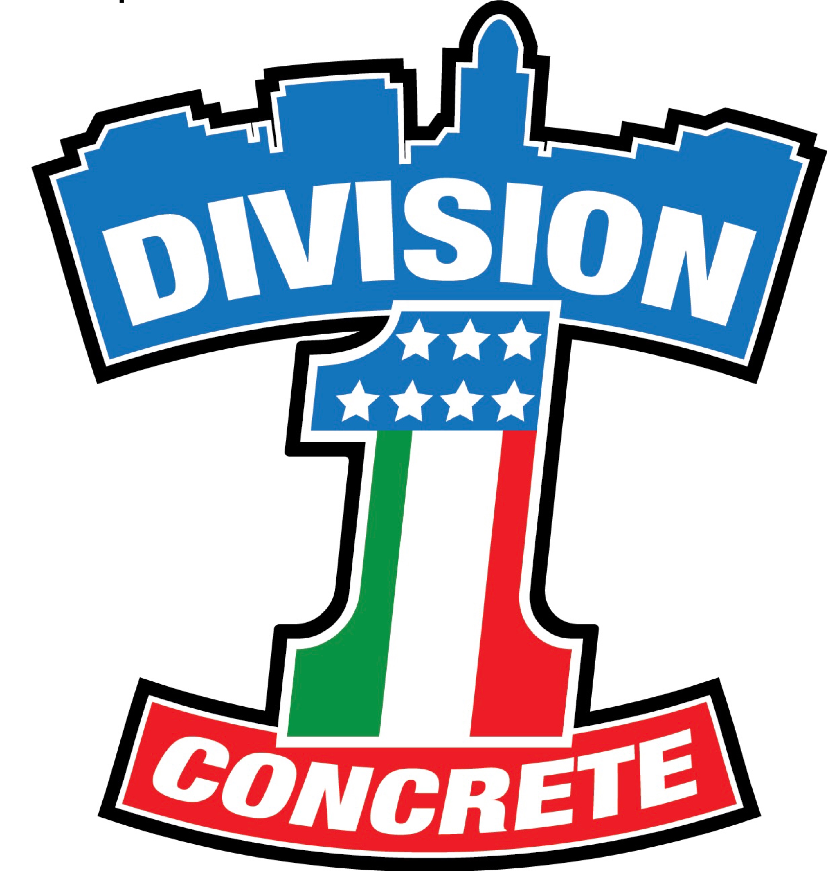Division 1 Concrete, LLC Logo
