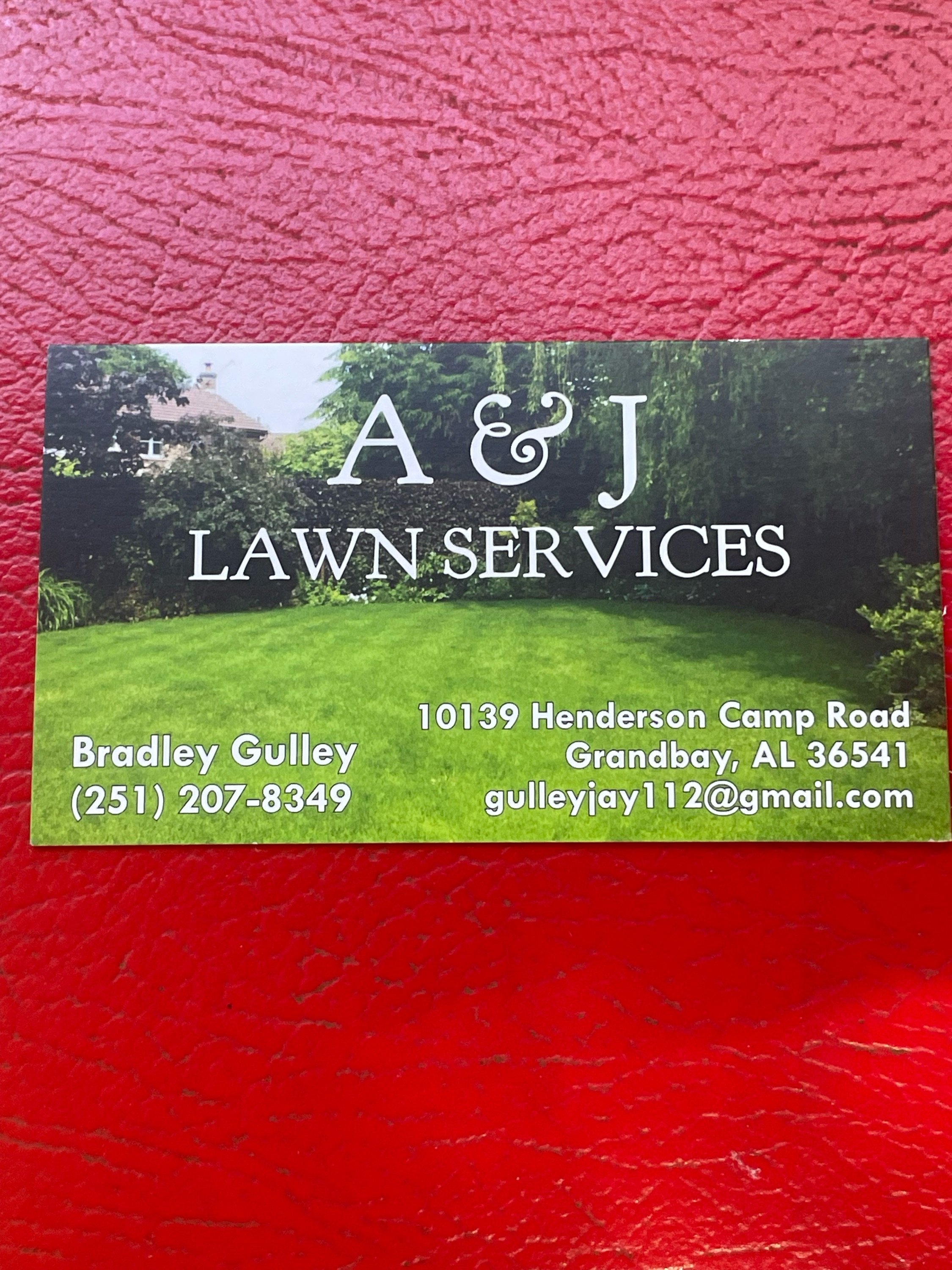 A&J Lawn Services Logo