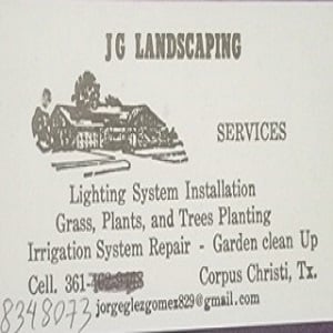 JG Landscaping Logo