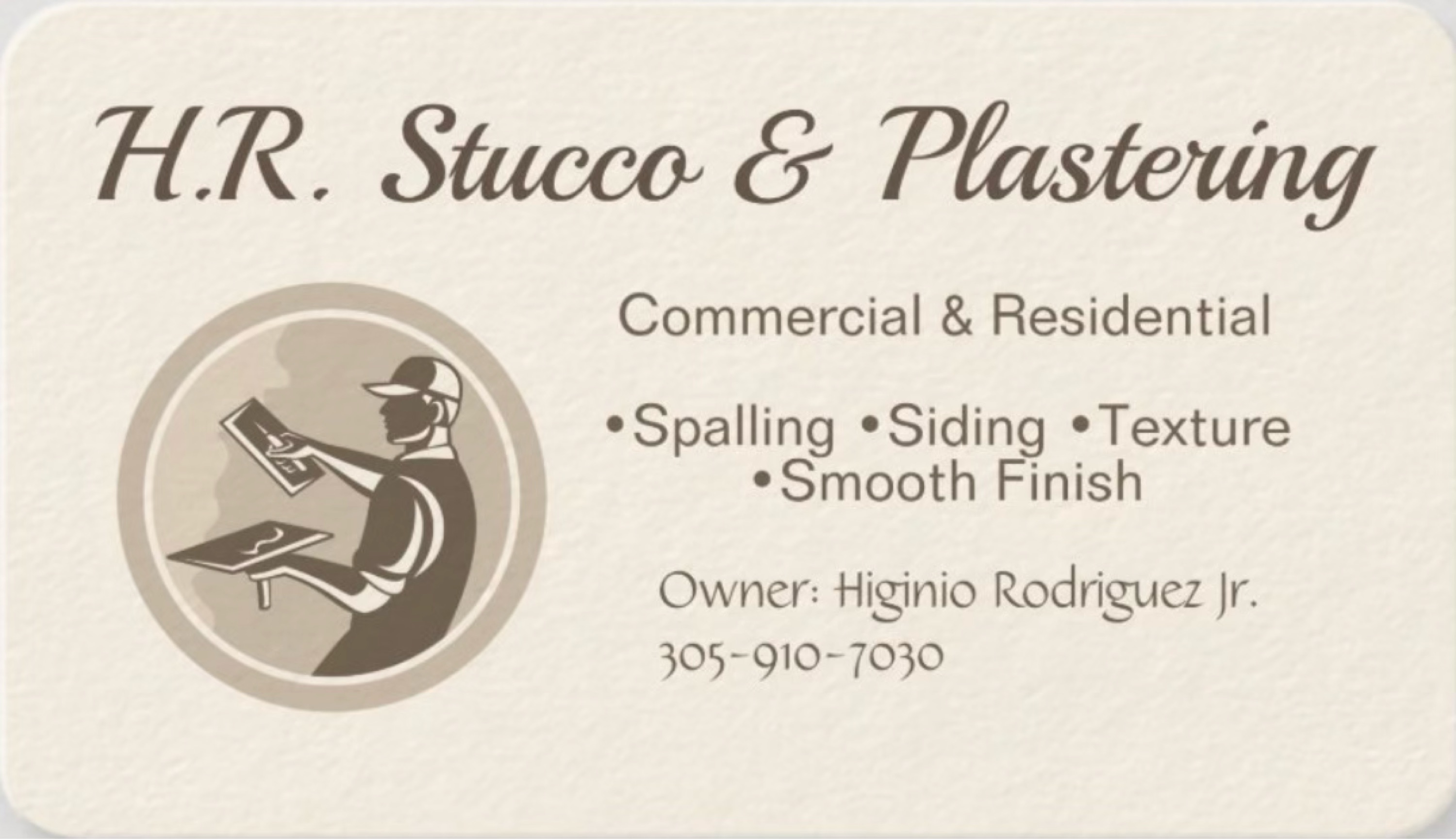 HR Stucco Logo