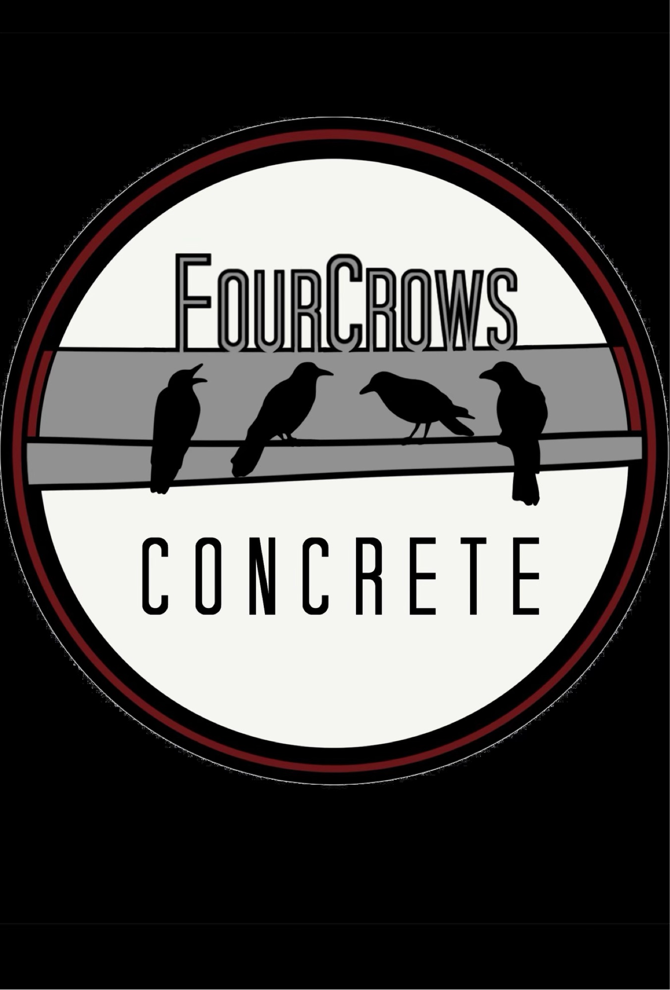 Fourcrows Concrete Logo