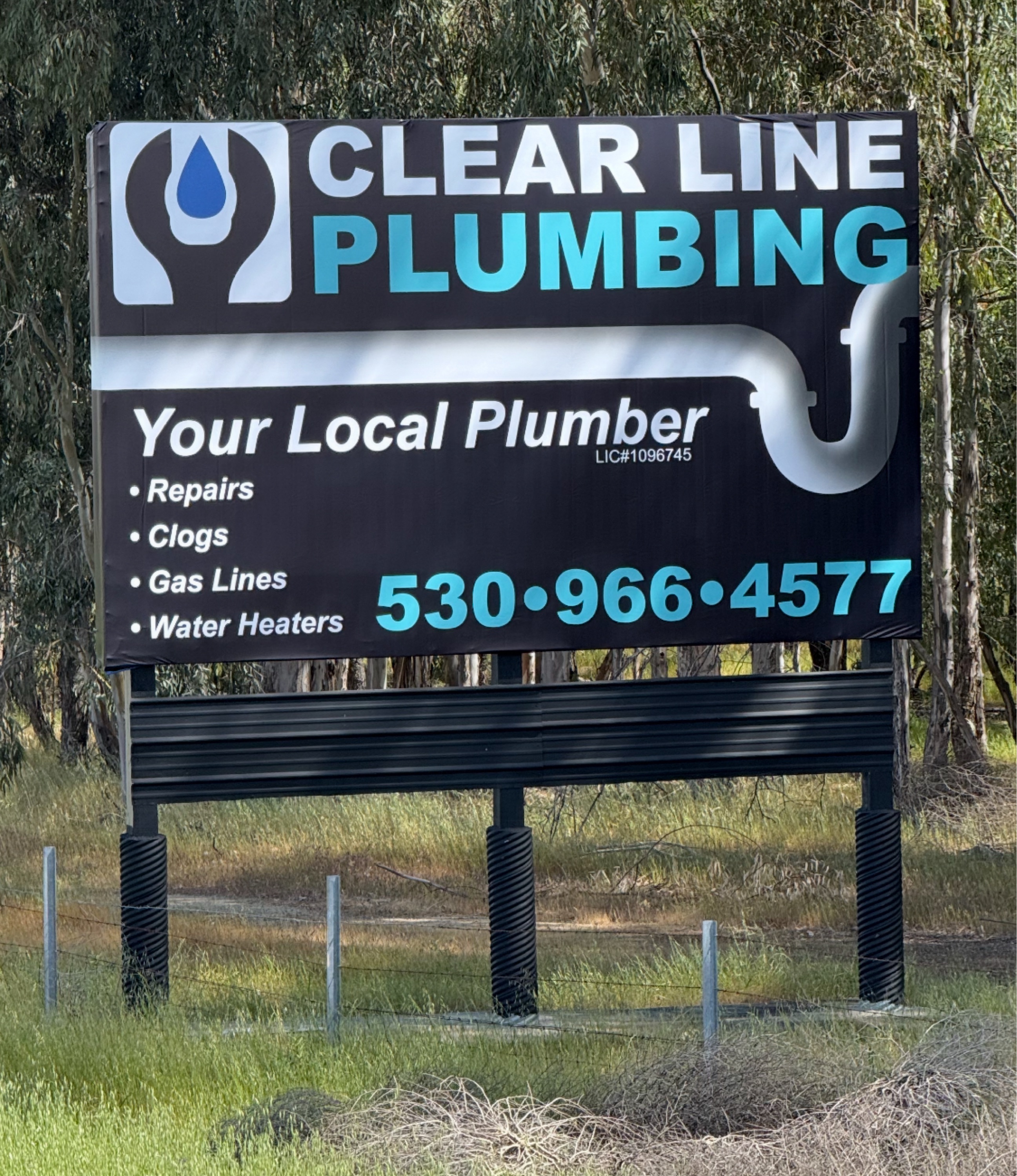 Clear Line Plumbing Logo