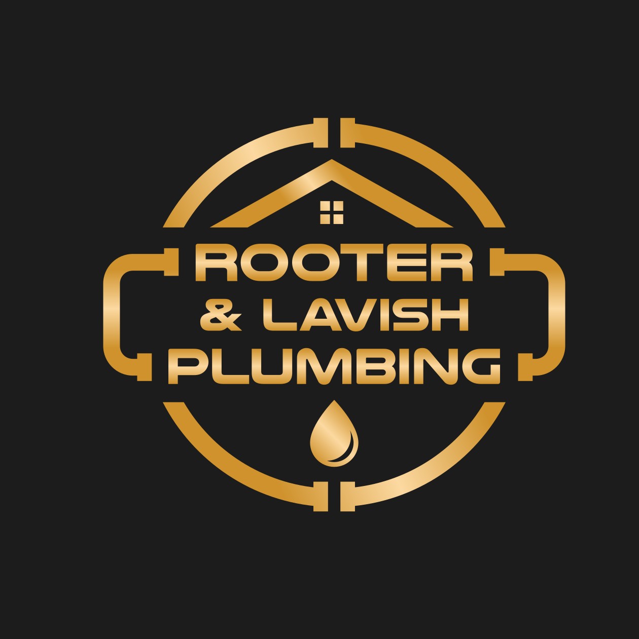 Rooter and Lavish Plumbing-Unlicensed Contractor Logo