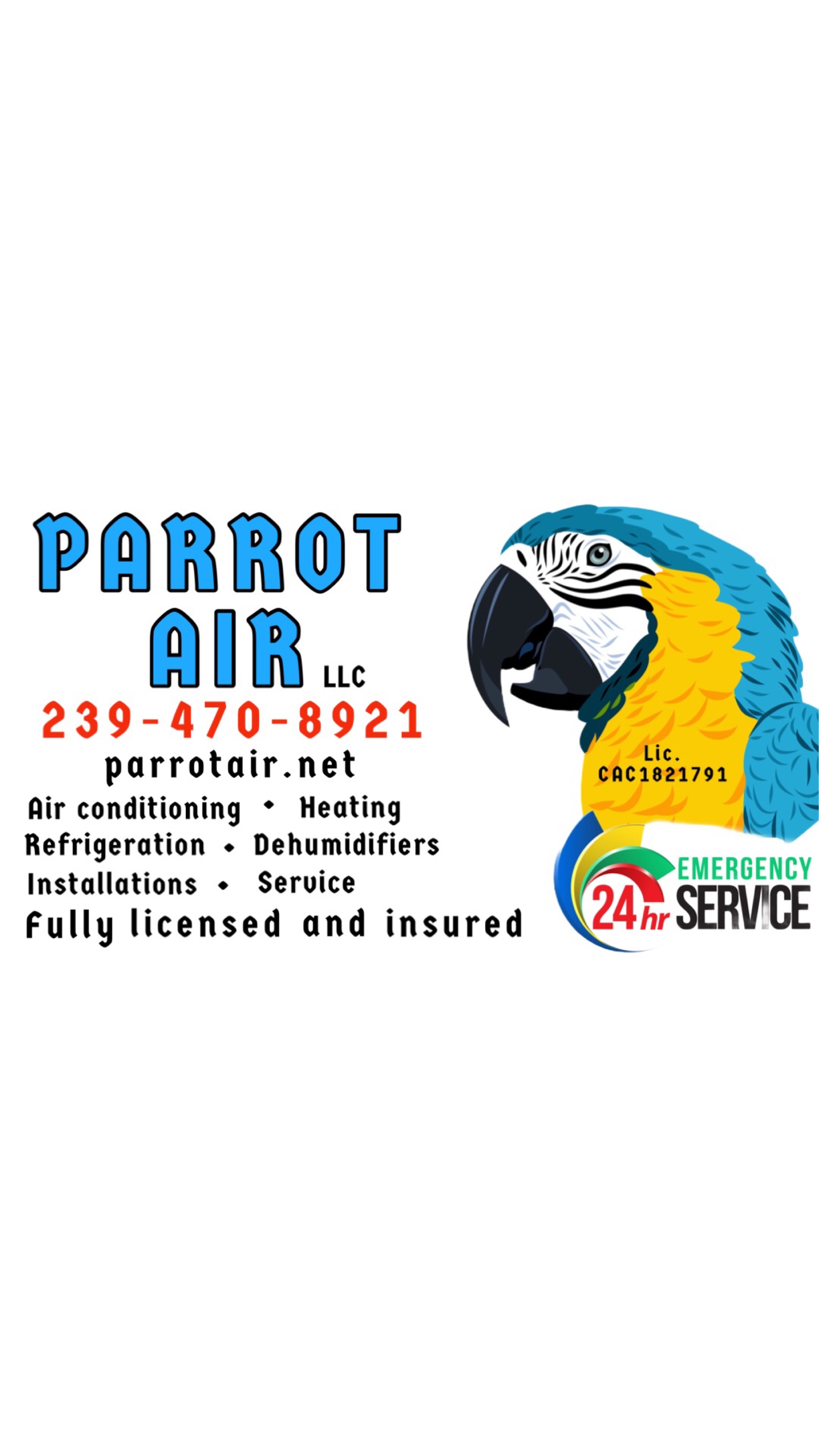 Parrot Air, LLC Logo