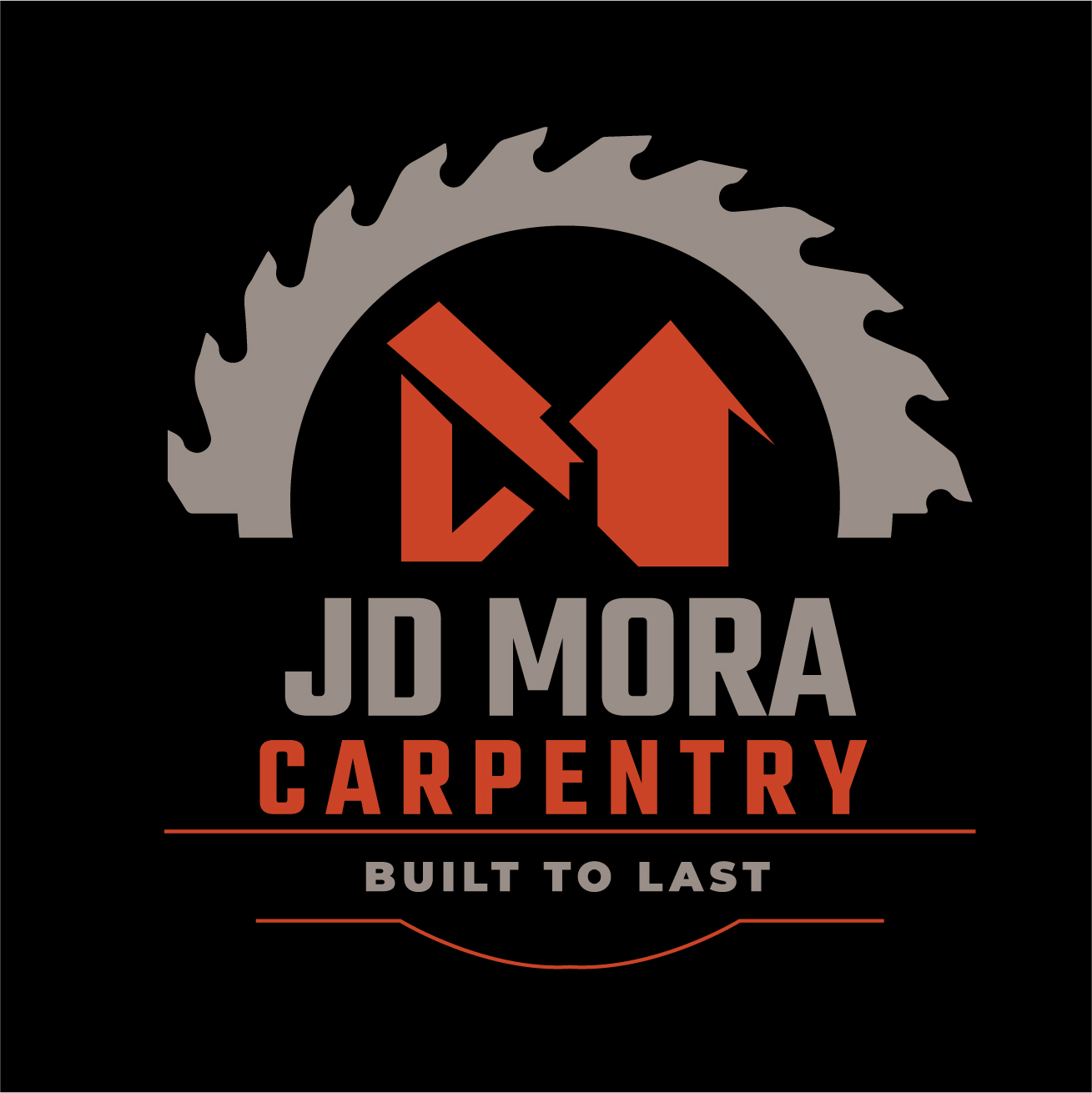 JD Mora Carpentry & Trimming Logo
