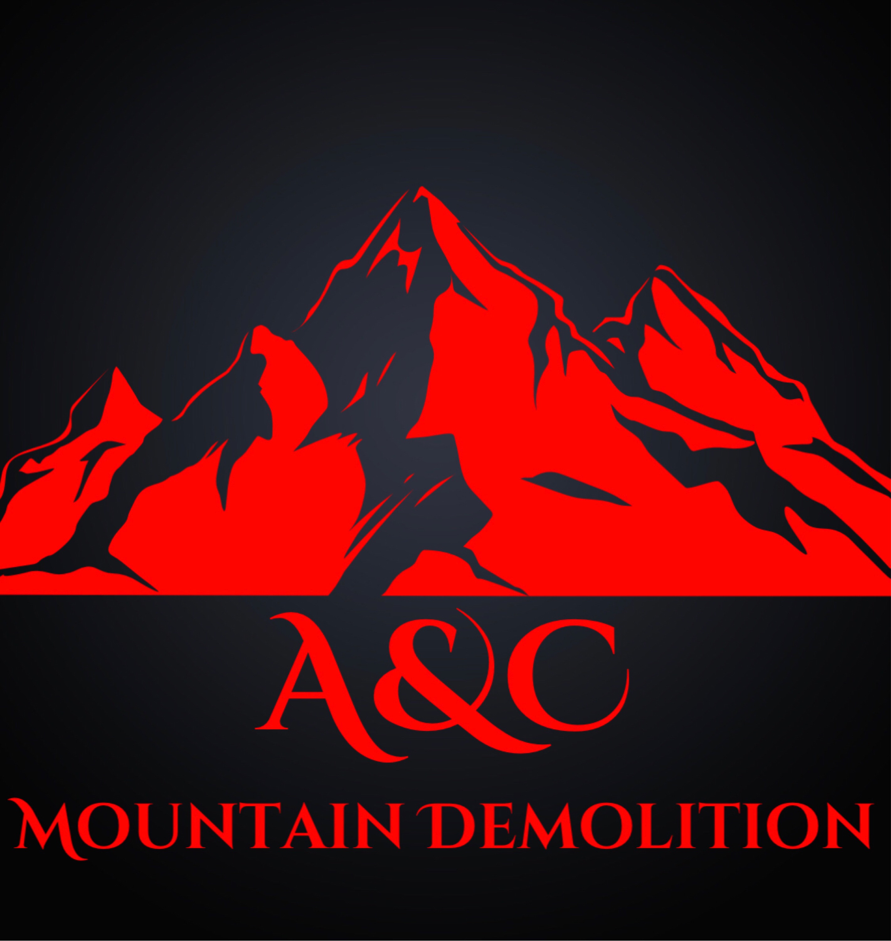 A&C Mountain Demolition Logo
