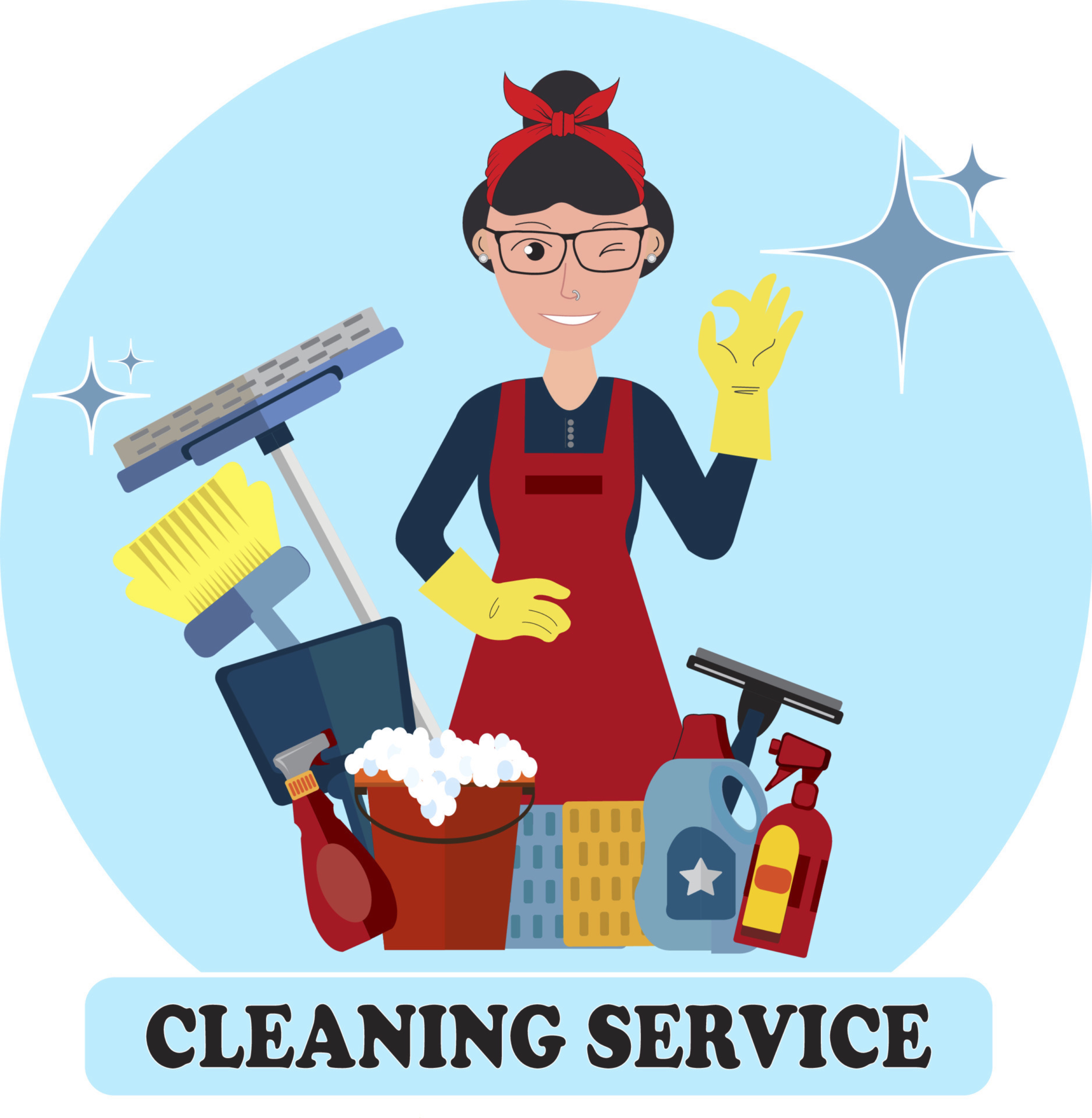 Katie's Home Cleaning Service Logo