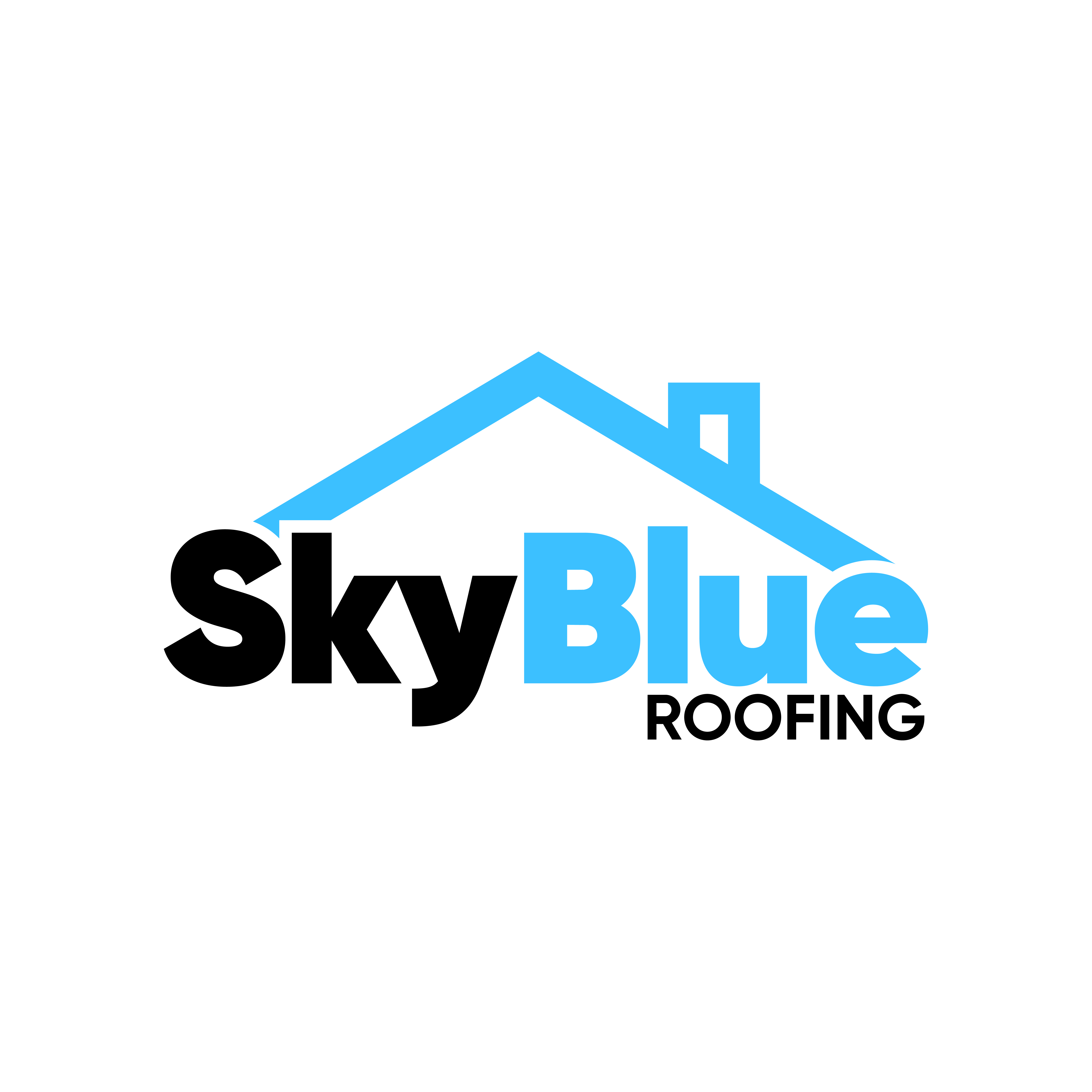 Skyblue Roofing Logo