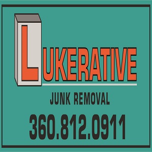 Lukerative Junk Removal Logo