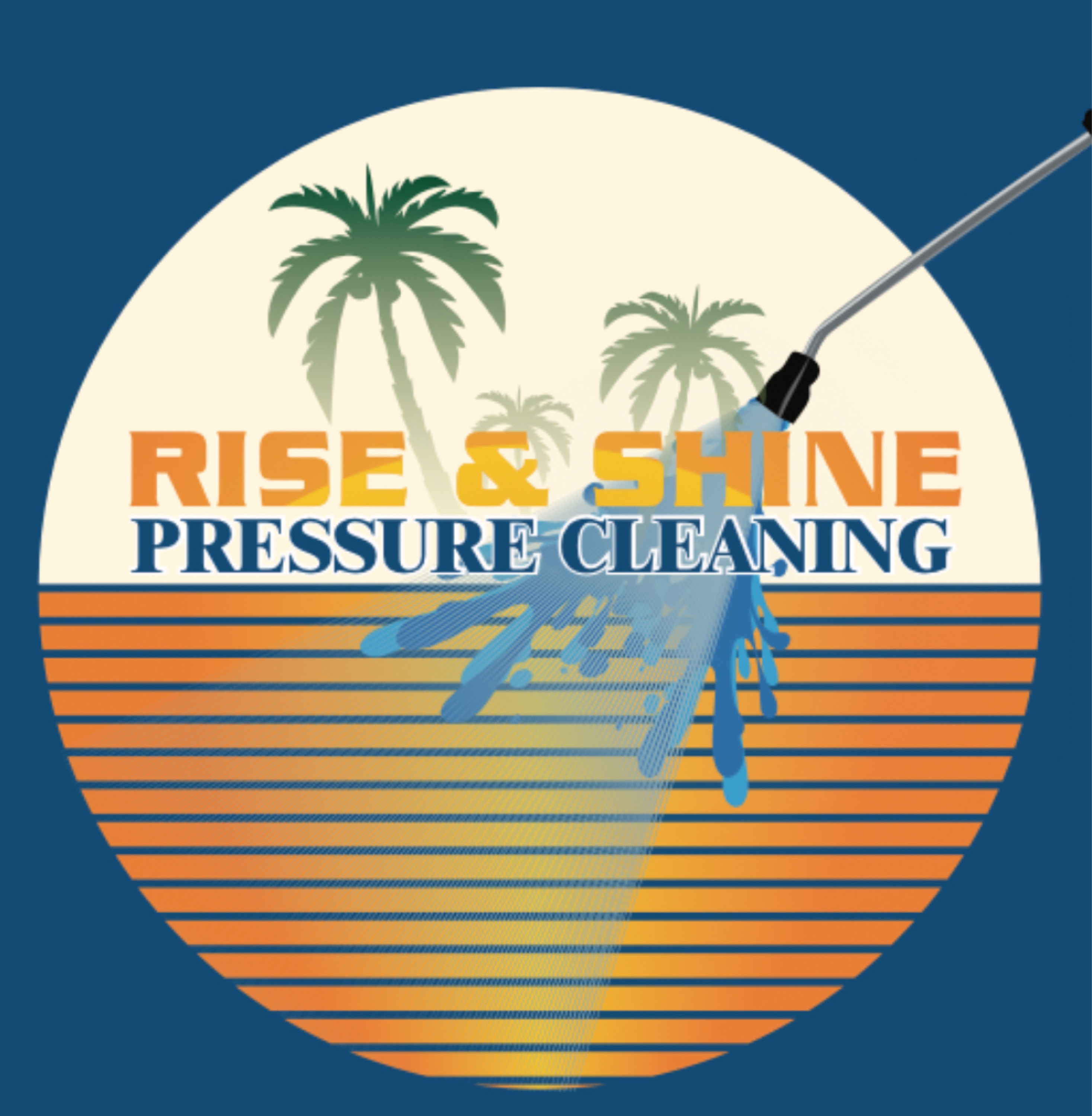 Rise and Shine Pressure Cleaning Logo