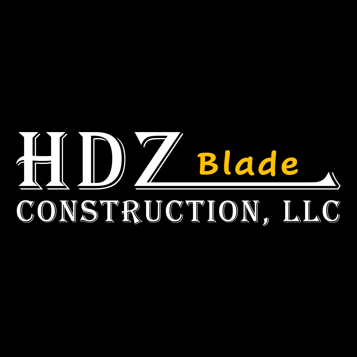 HDZ Blade Construction LLC Logo