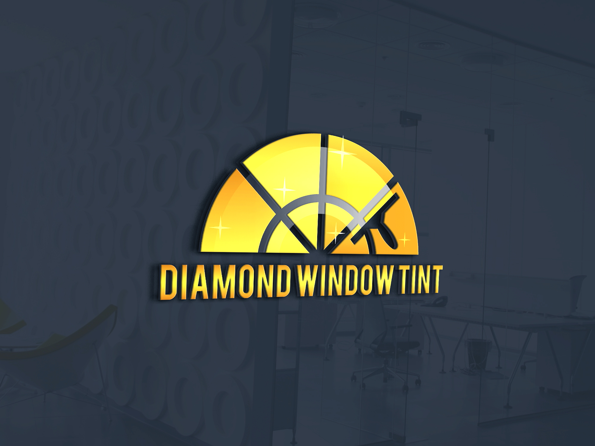 Diamond Window Tint Logo