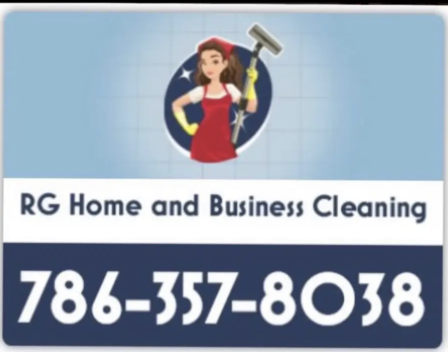 RG Home and Business Cleaning Services Logo