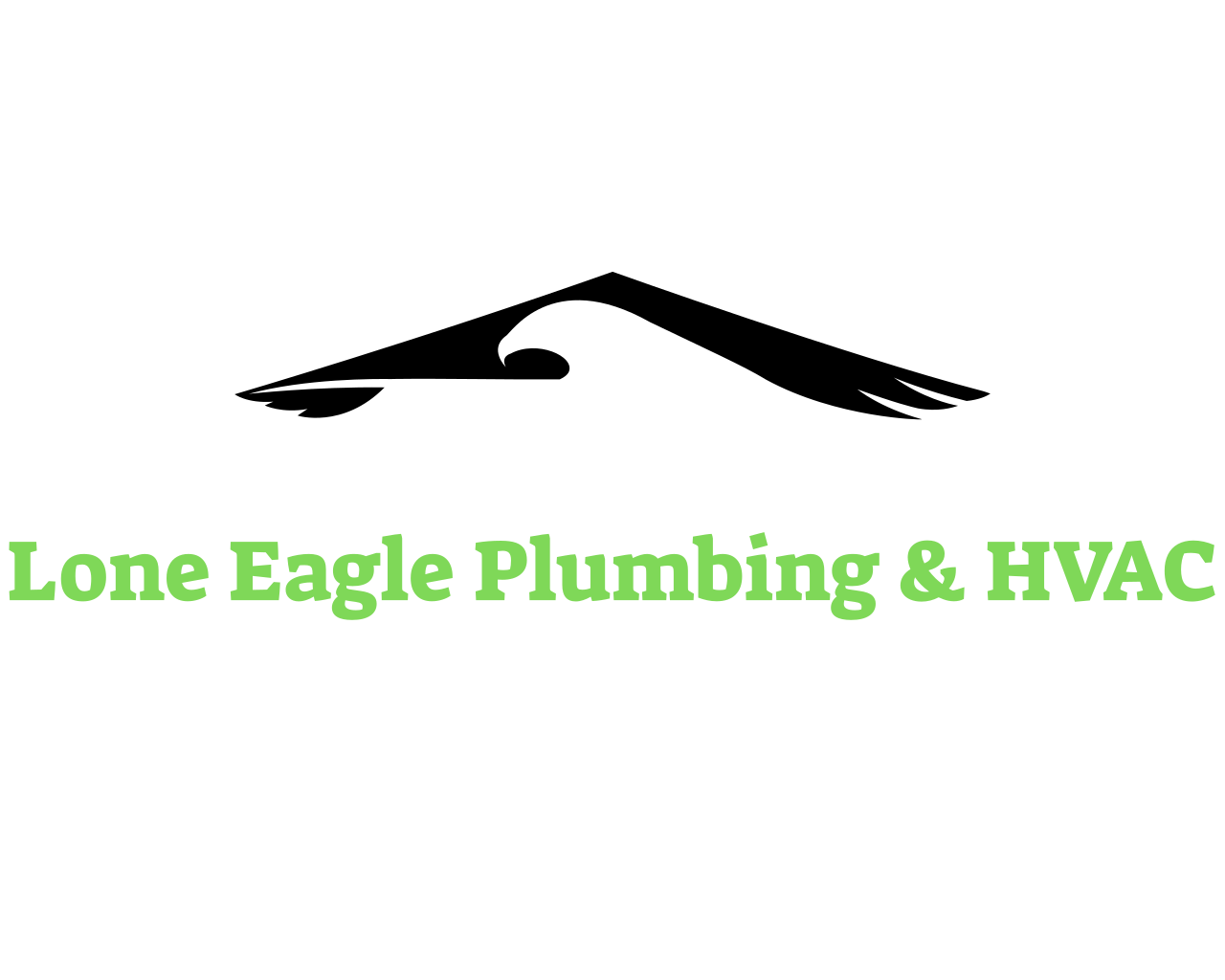 Lone Eagle Plumbing & HVAC Logo