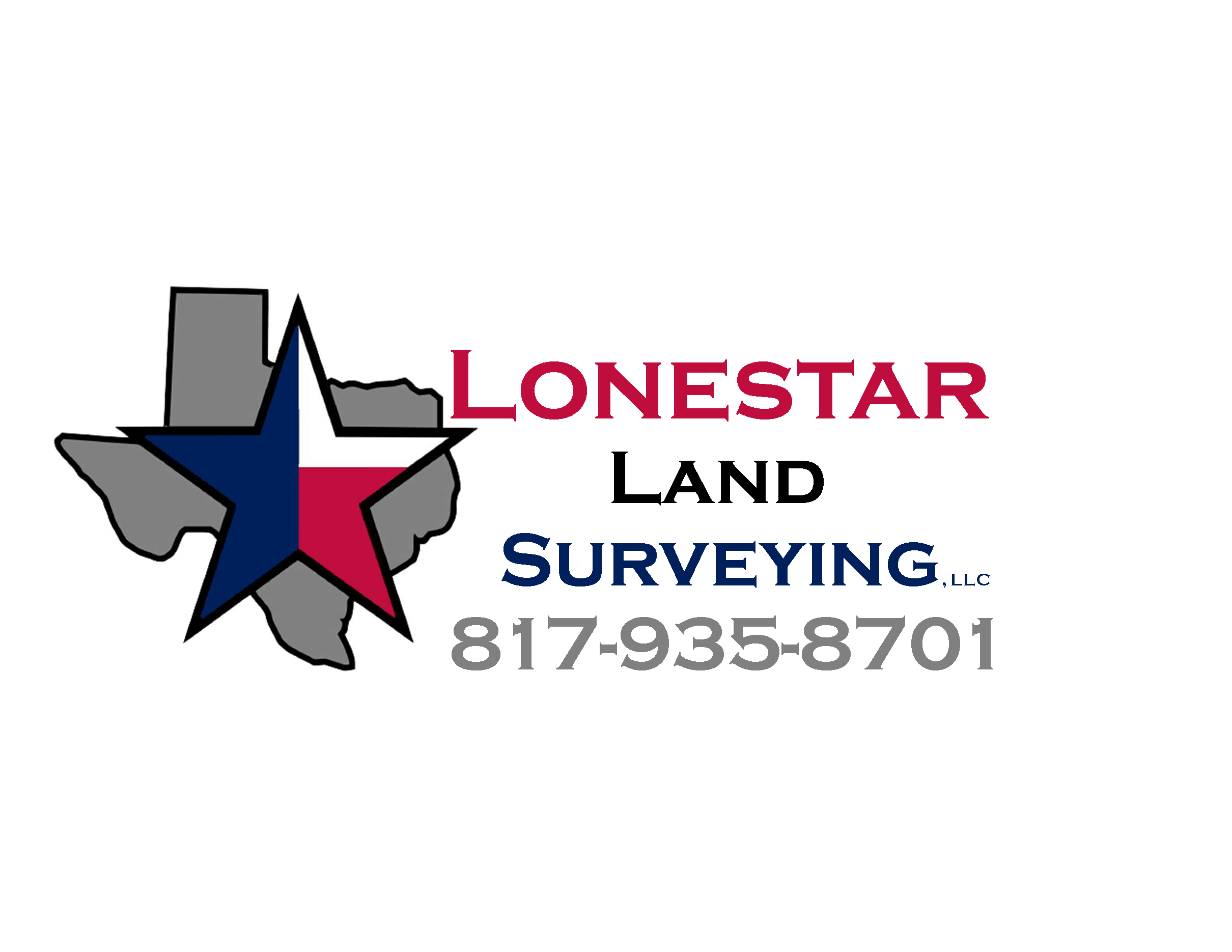 Lonestar Land Surveying, LLC. Logo