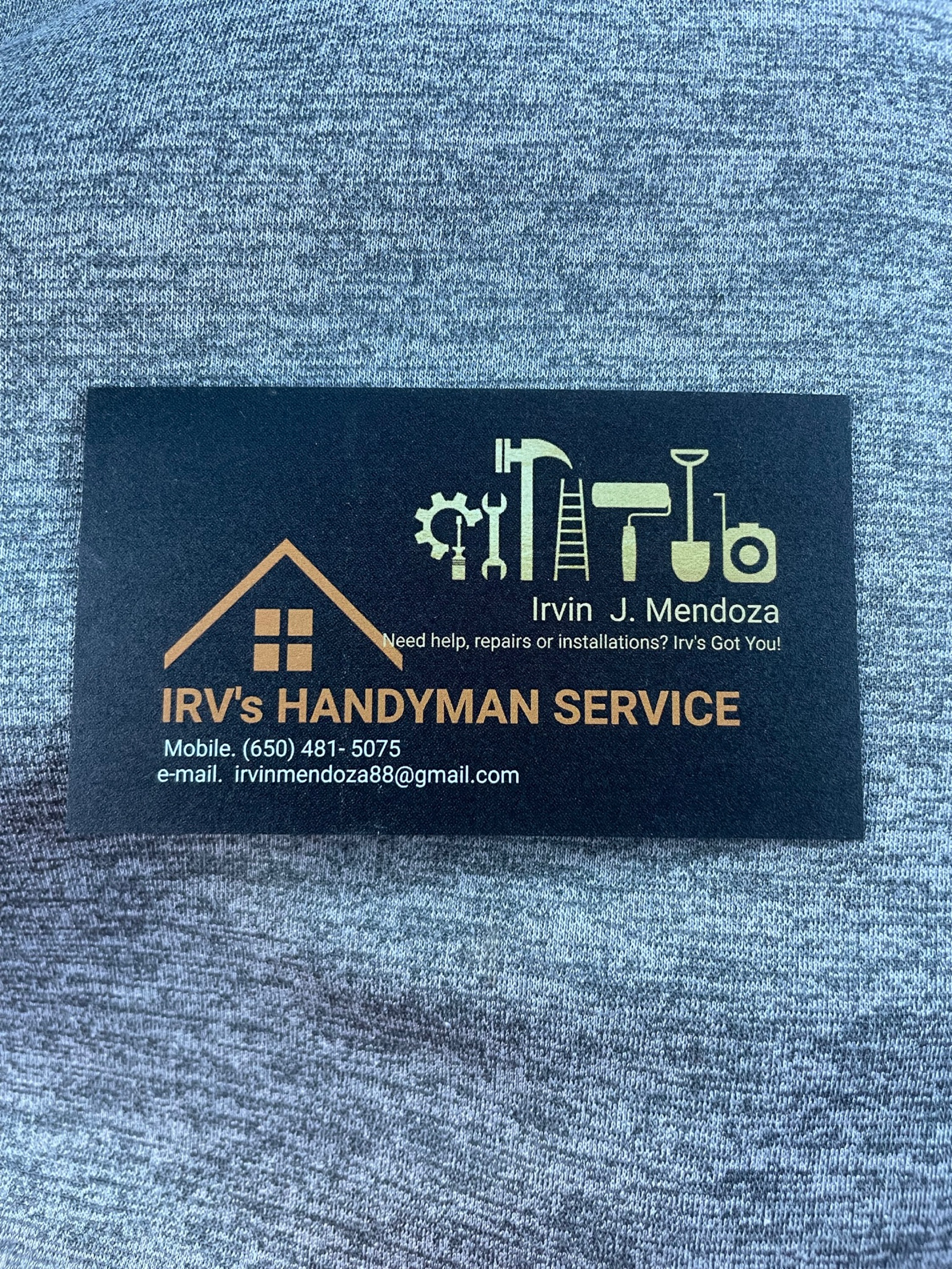 Irv's Handyman Service Logo