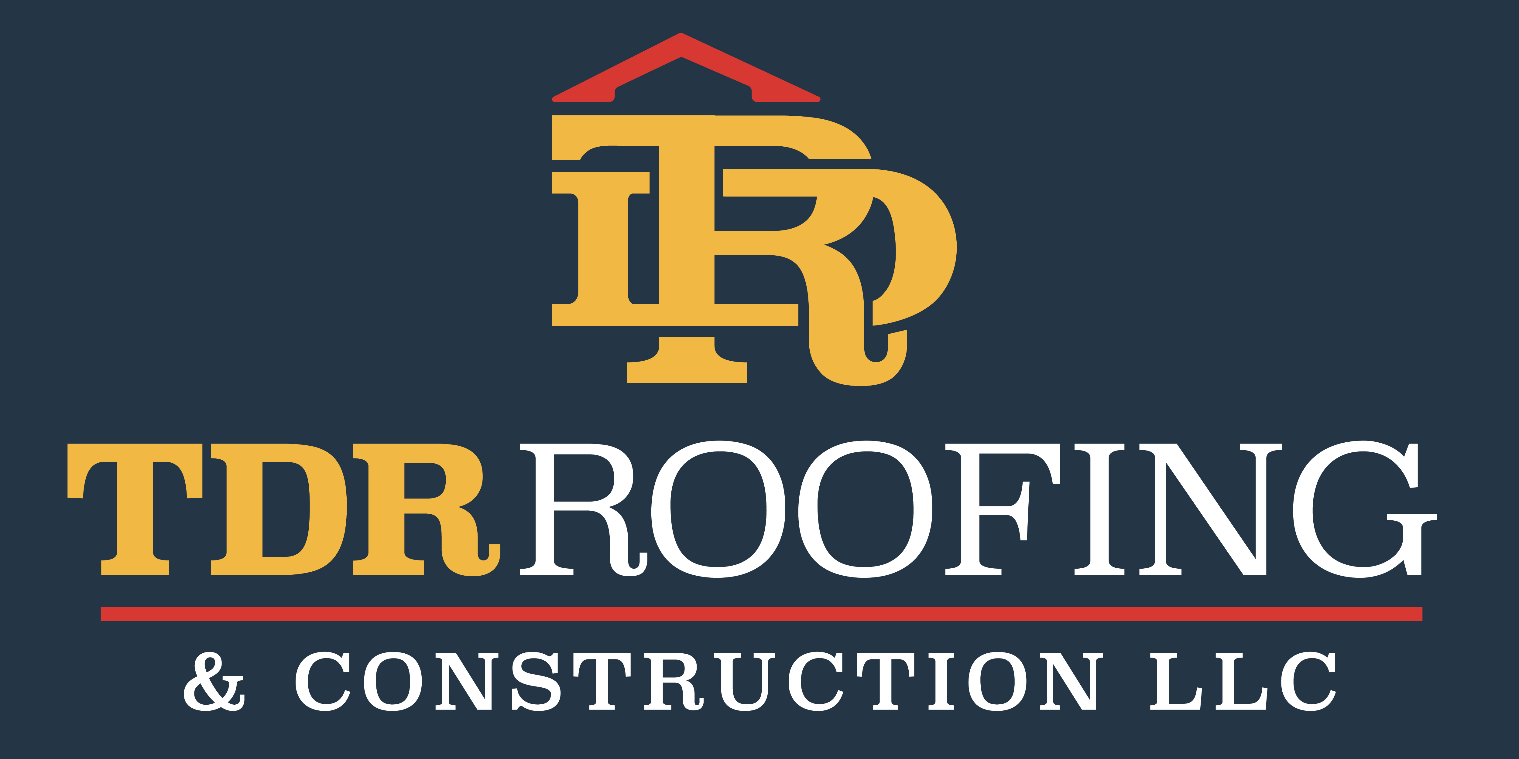 TDR Roofing & Construction LLC Logo
