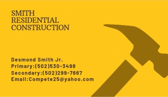 Smith Residential Construction Logo