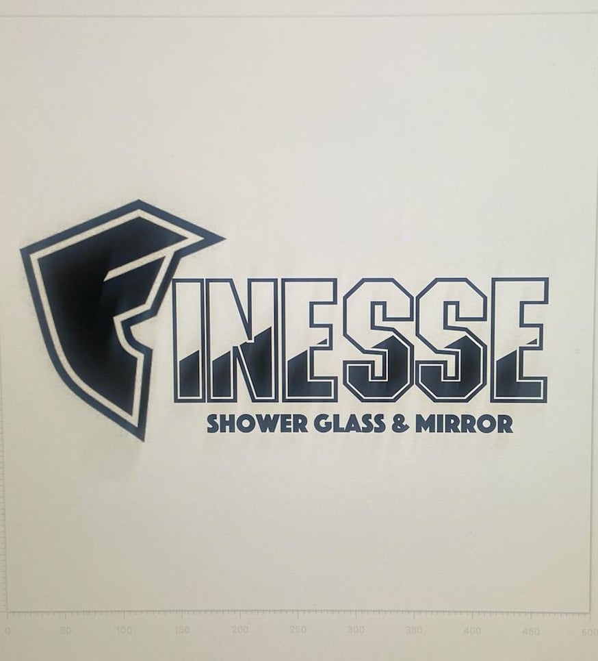 Finesse Shower Glass & Mirror Logo