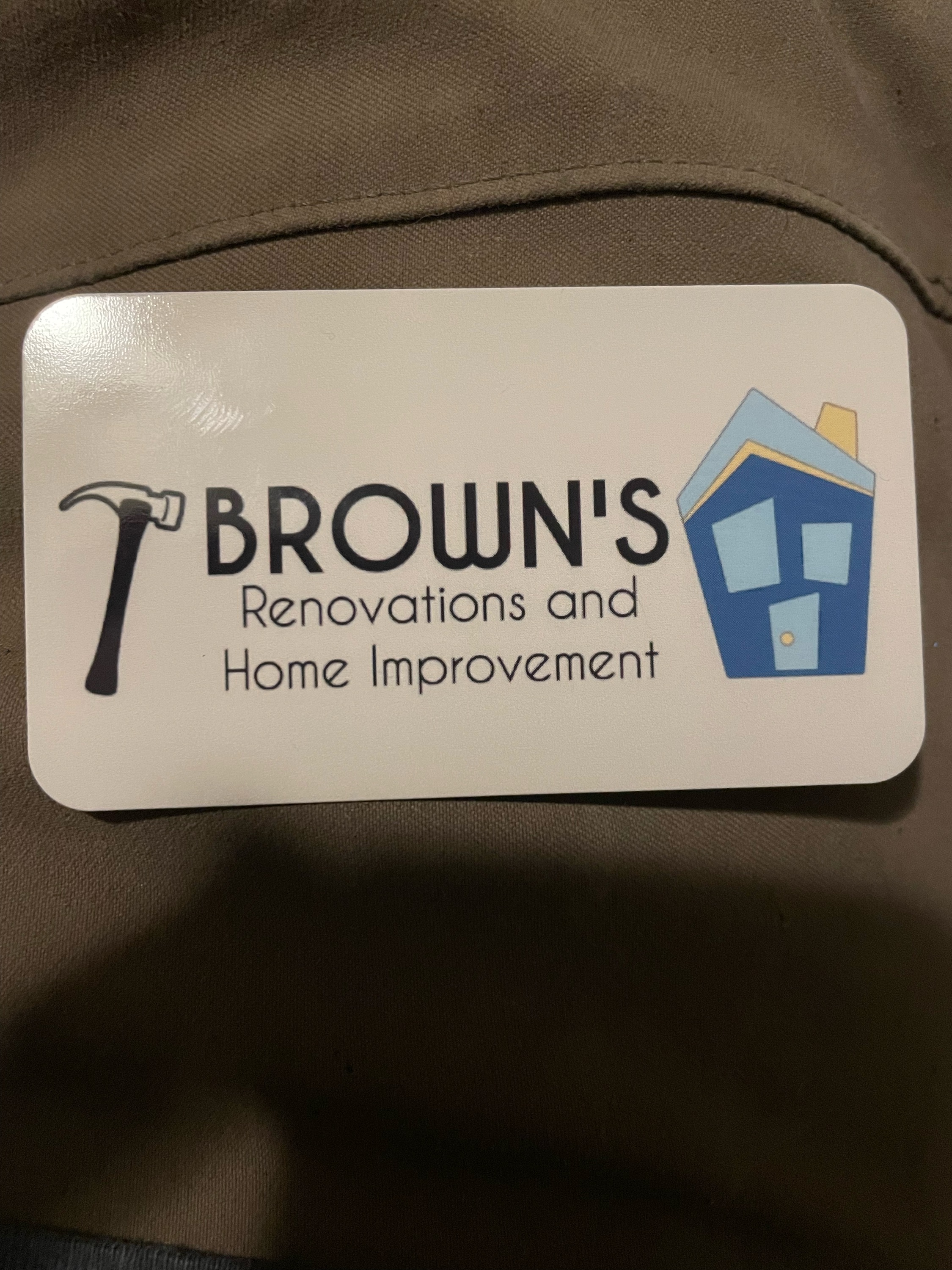 Browns Renovation and Home Improvement Logo
