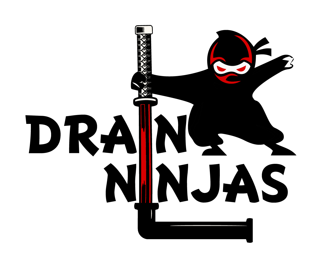 Drains & Plumbing Logo