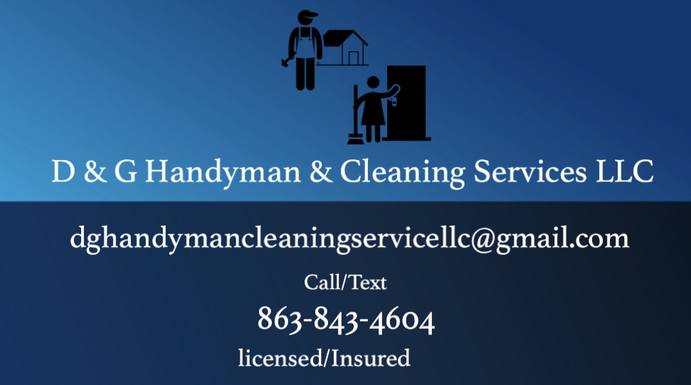 D & G Handyman & Cleaning Services LLC Logo