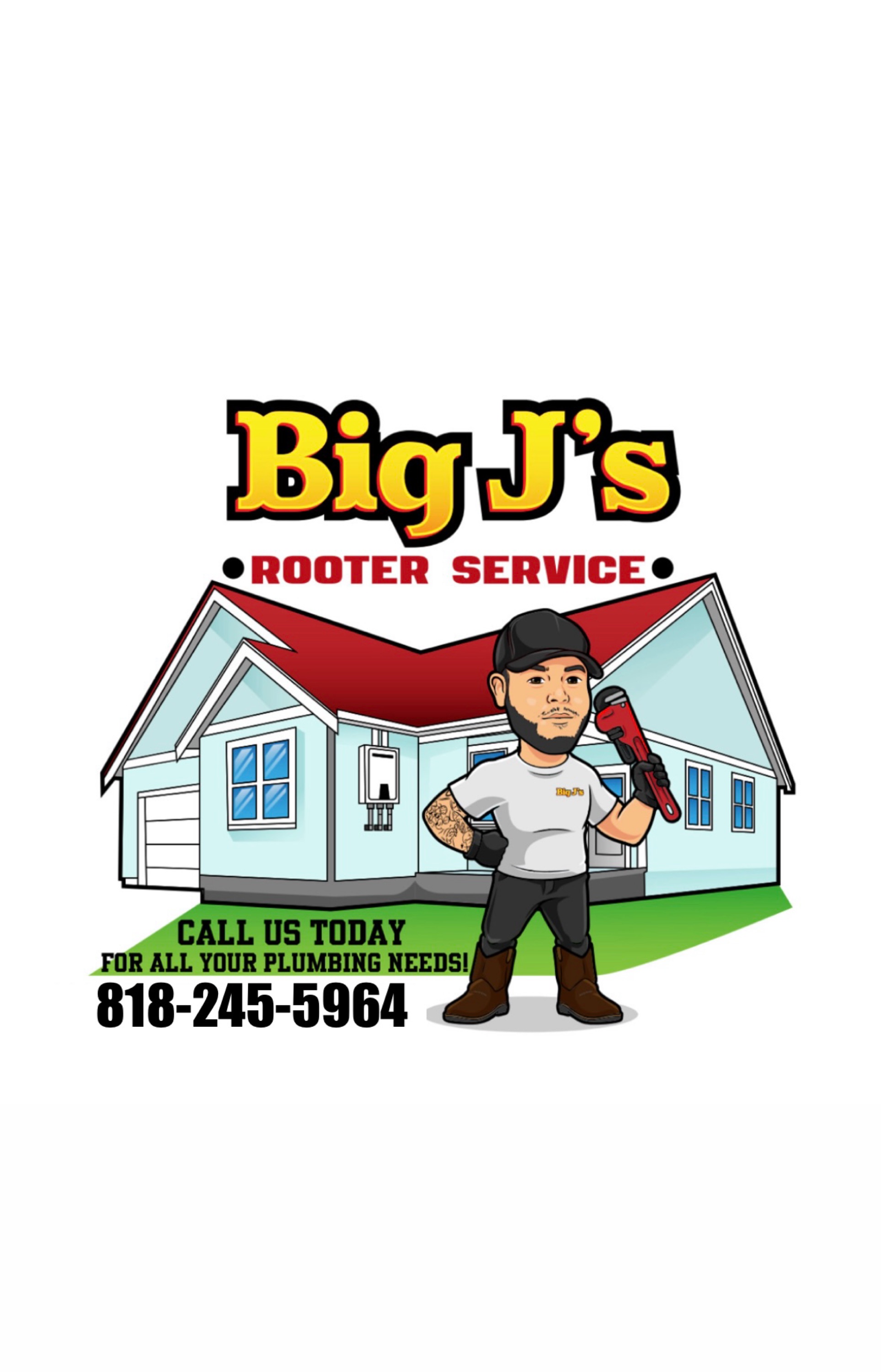 Big J's Rooter Service Logo