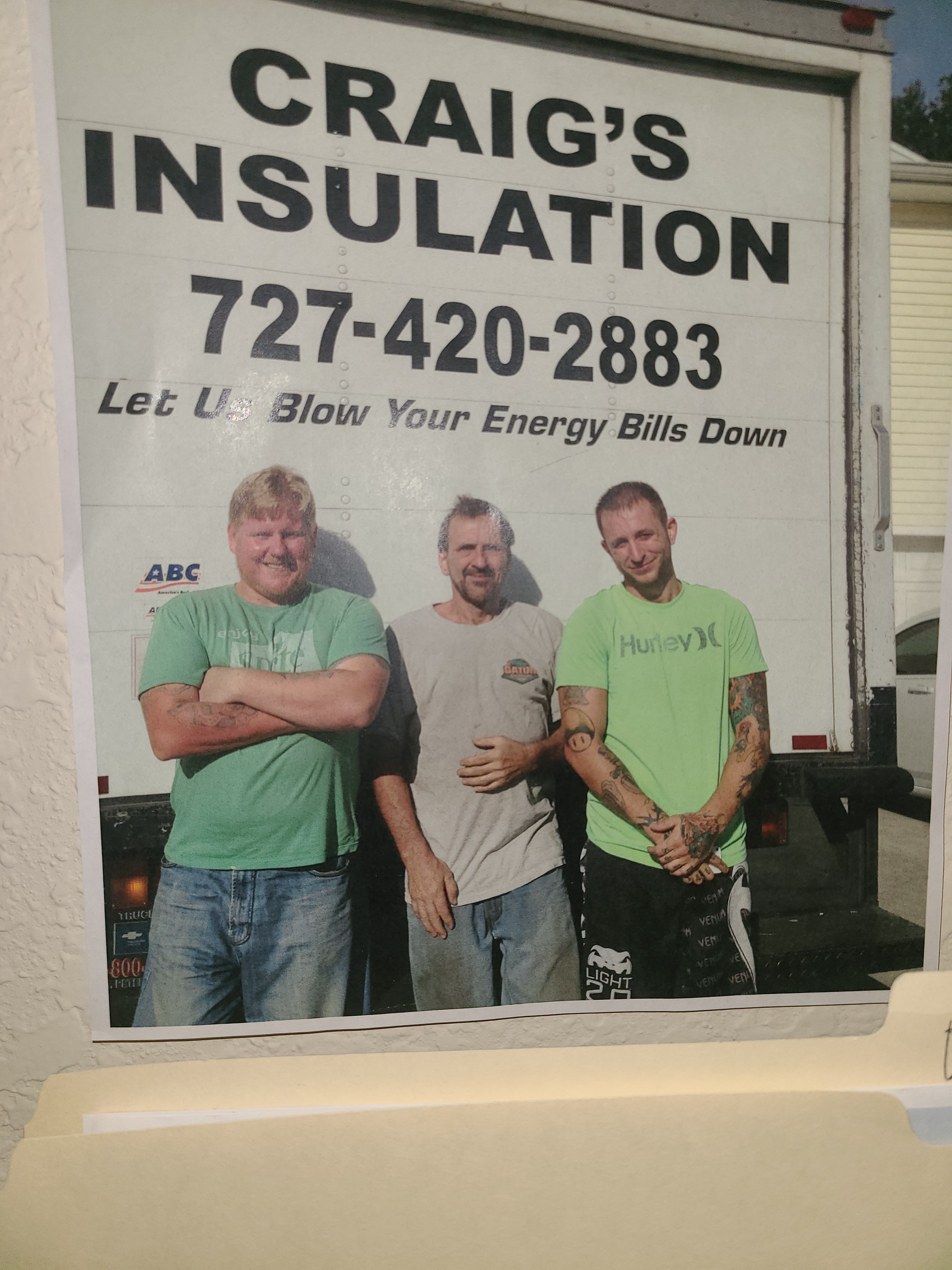 Craig's Insulation, Inc. Logo