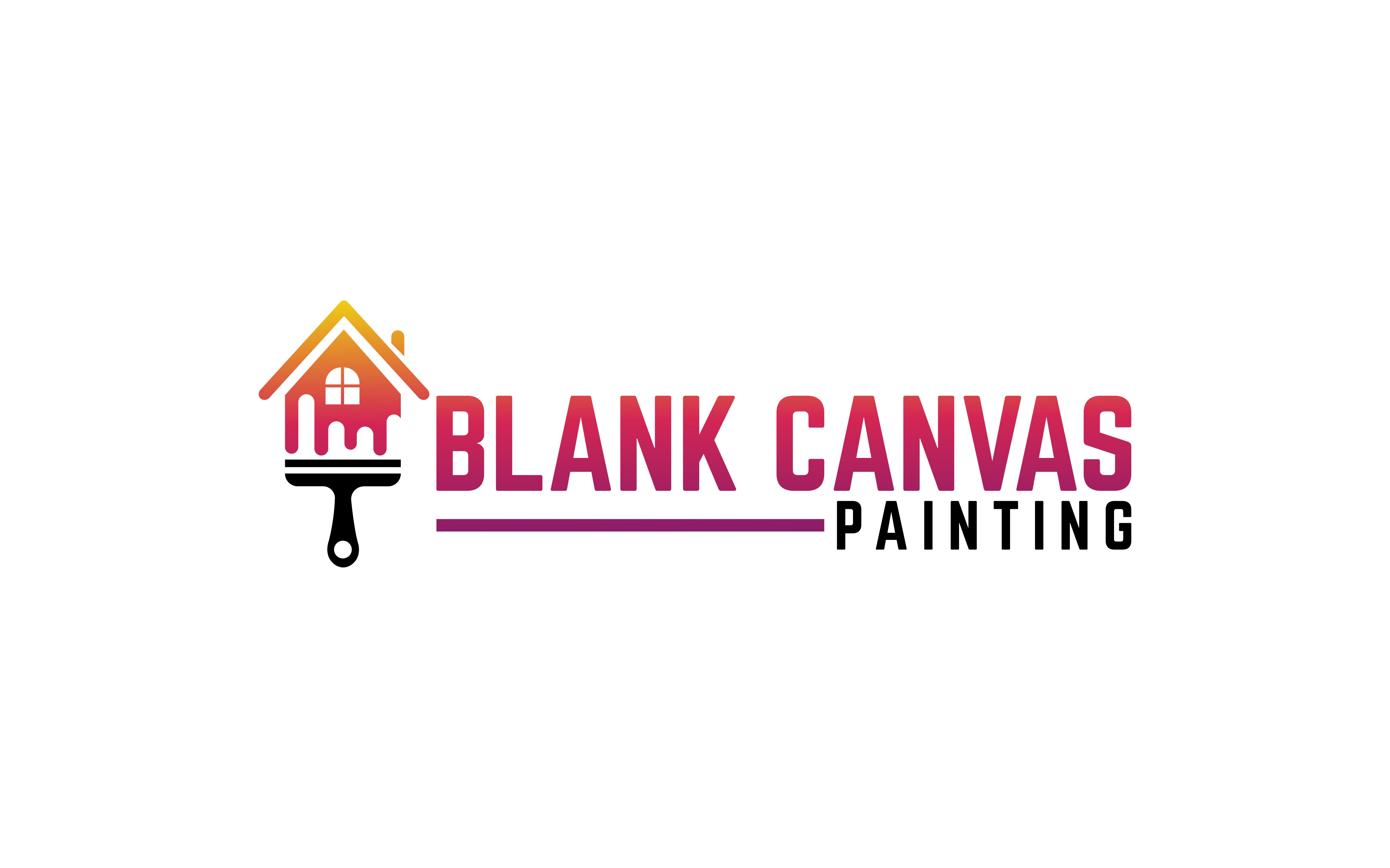 Blank Canvas Painting Logo