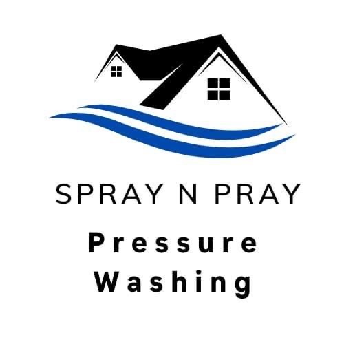 Spray N Pray Pressure Washing Logo