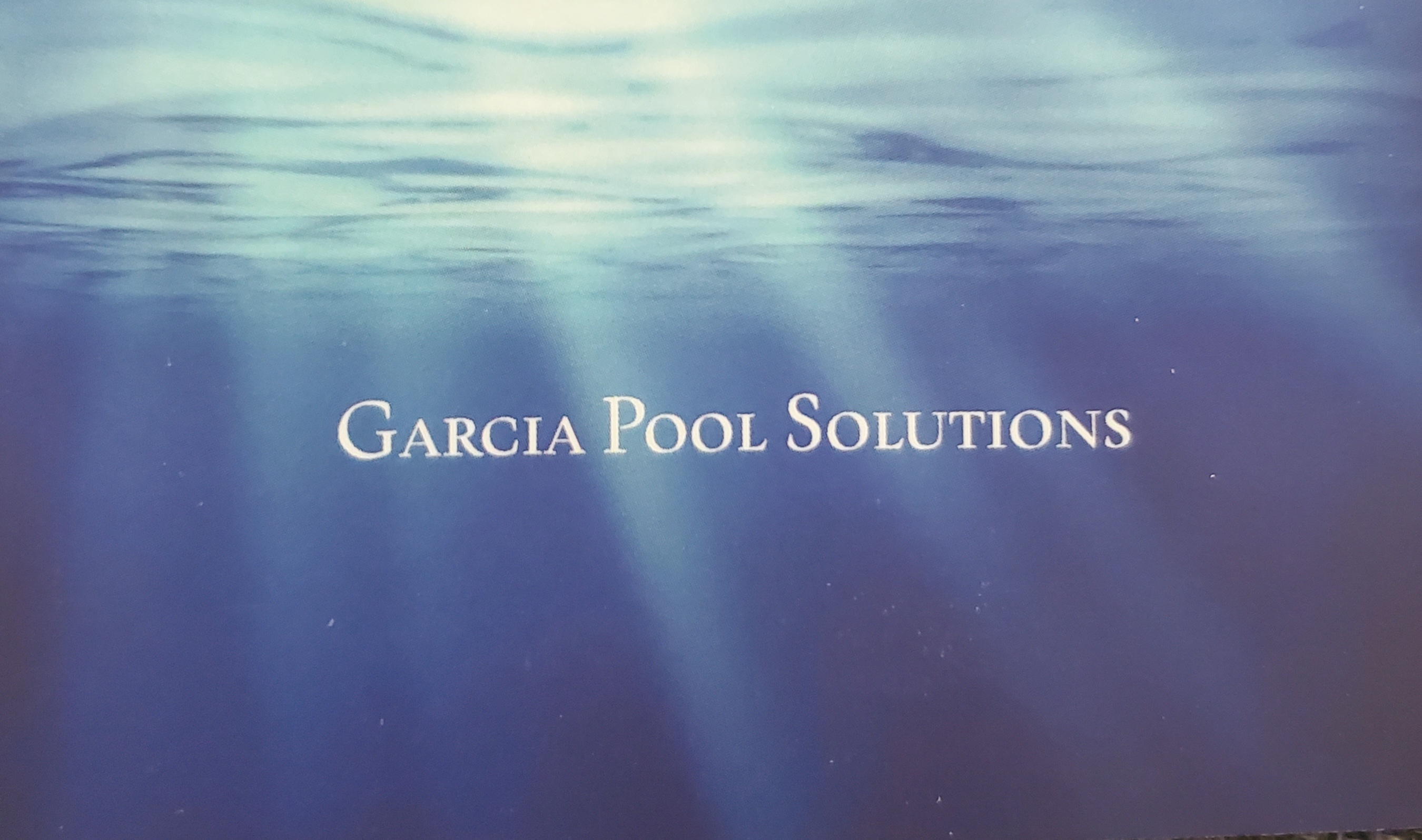 Garcia Pool Solutions Logo