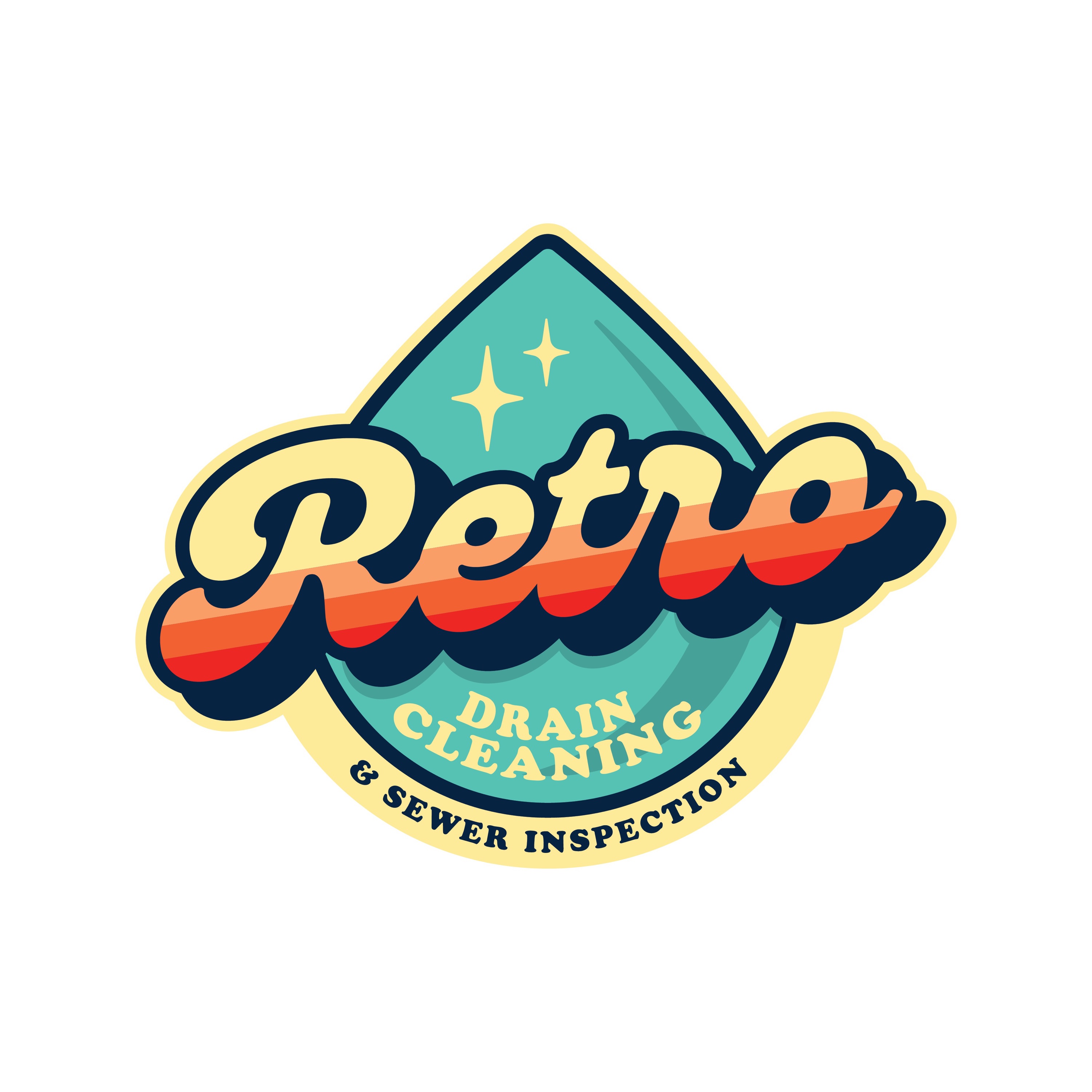 Retro Drain Cleaning & Sewer Inspection Logo