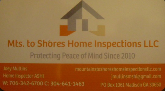Mountains to Shores Home Inspections, LLC Logo