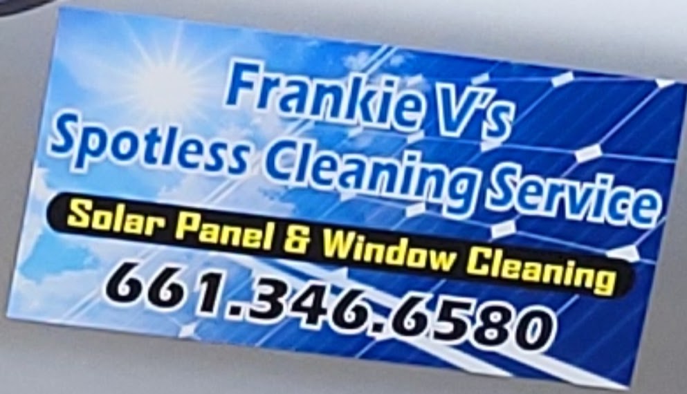 Frankie V's Spotless Cleaning Services Logo