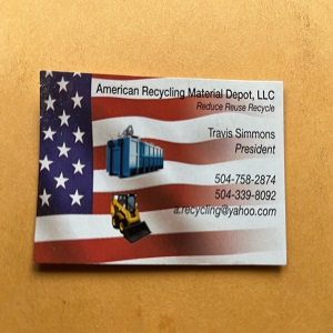 American Recycling Material Depot, LLC Logo