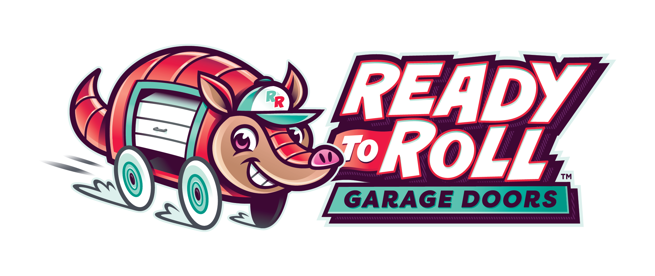 Ready to Roll Garage Doors Logo