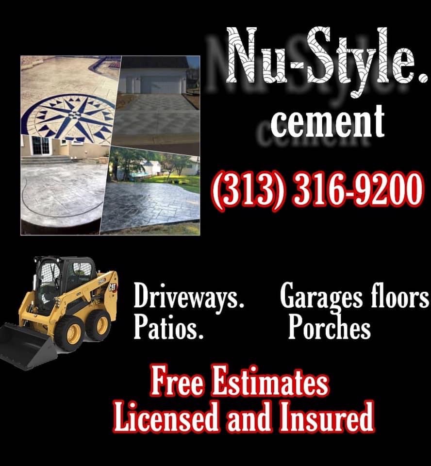 Nu-Style Cement Logo