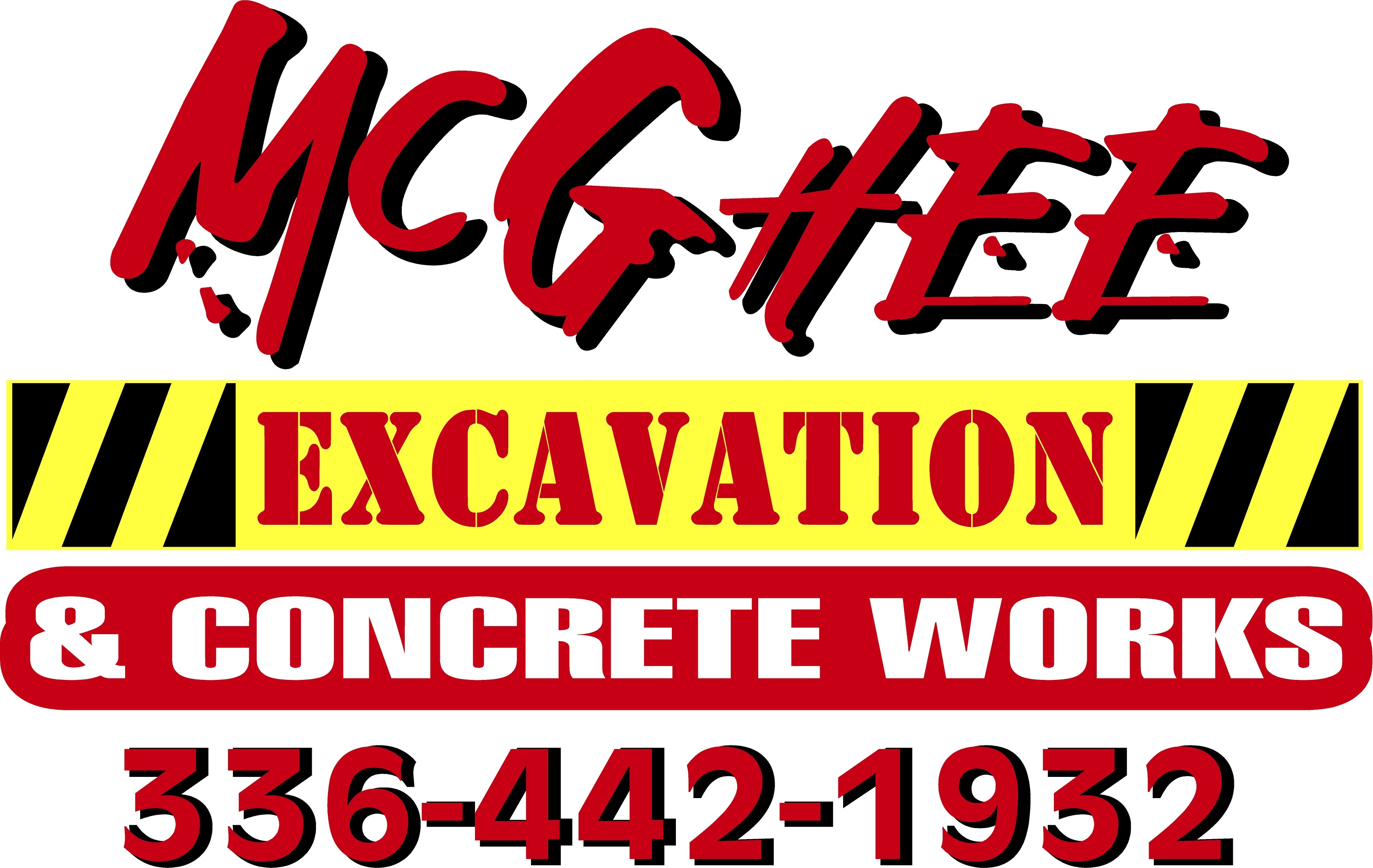 McGhee Excavation & Concrete Works Logo