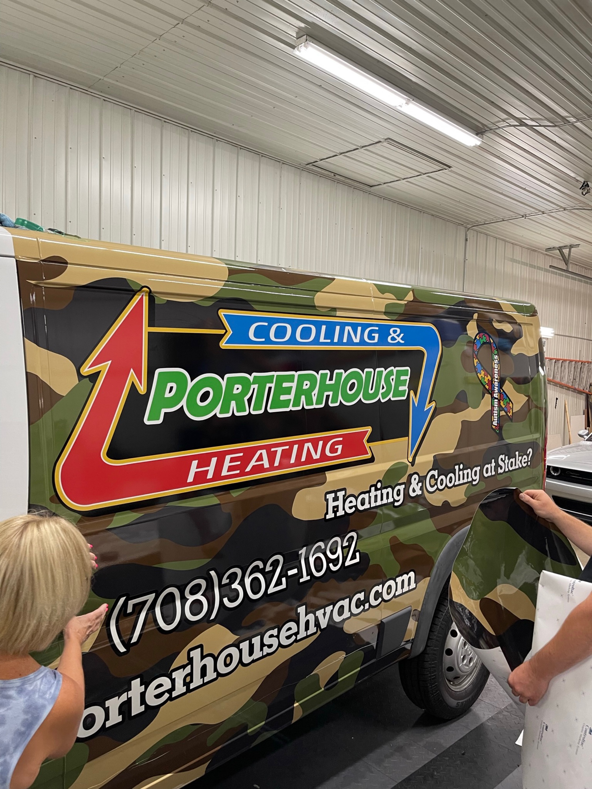 Porterhouse Heating and Cooling, LLC Logo