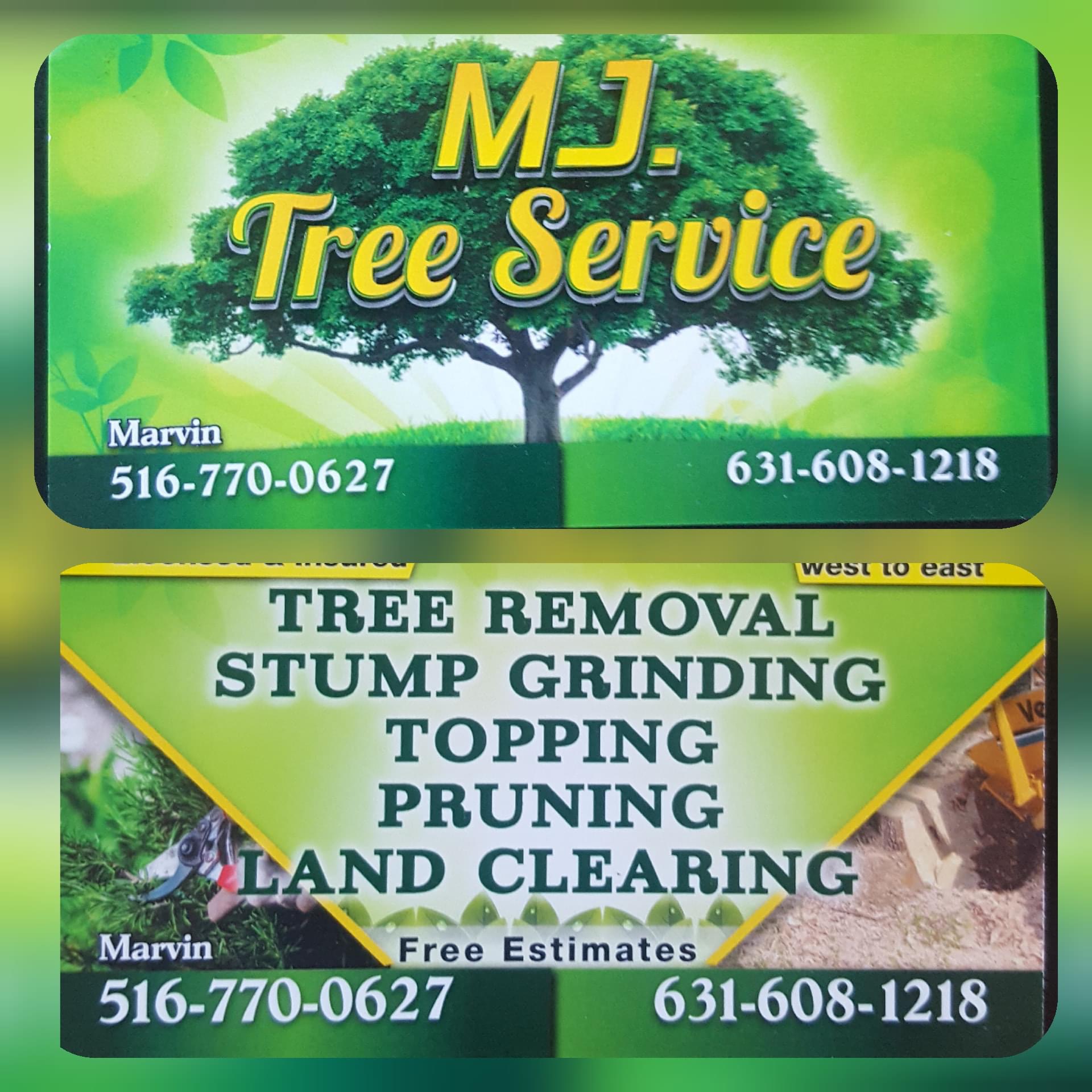 MJ Tree Service Logo