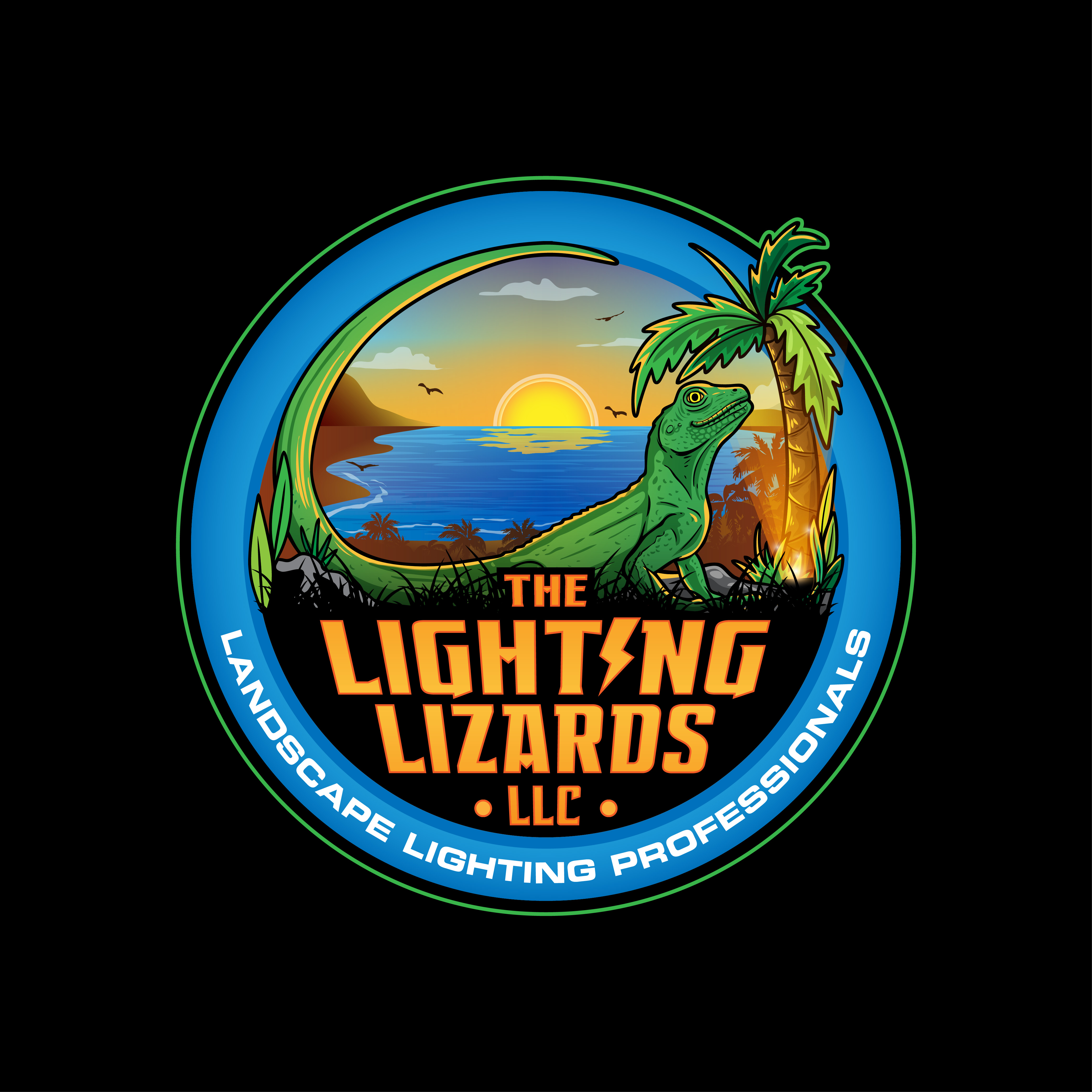 The Lighting Lizards, LLC Logo