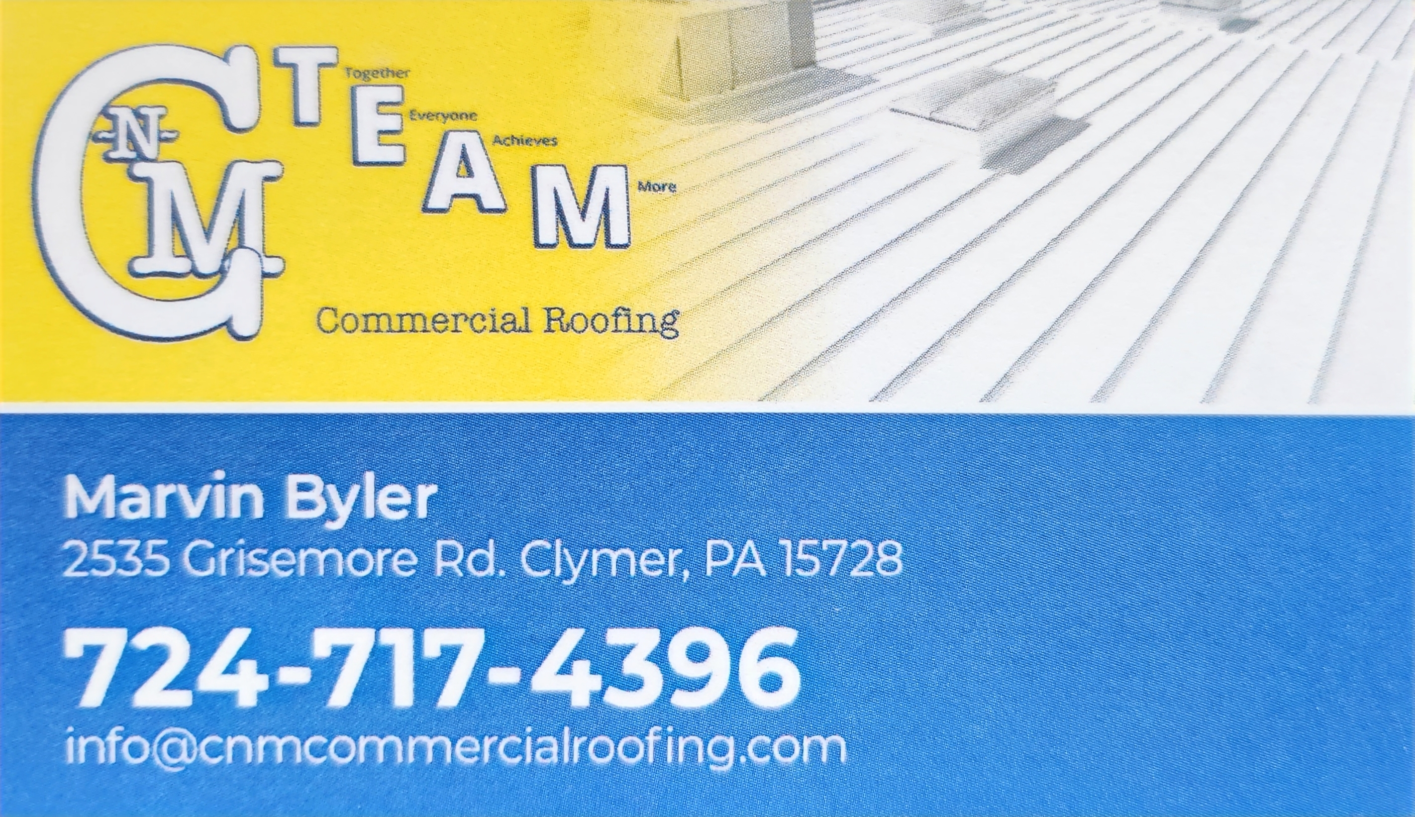 C-N-M TEAM Commerical Roofing LLC Logo