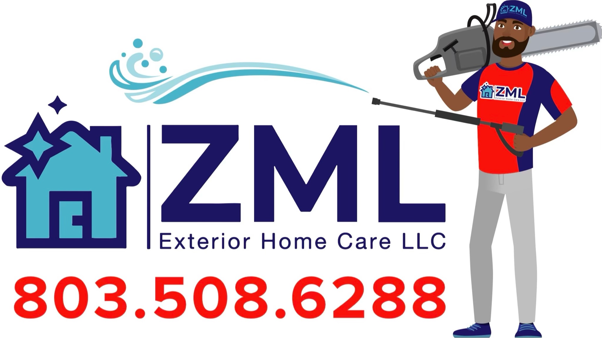 ZML Exterior Home Care Logo